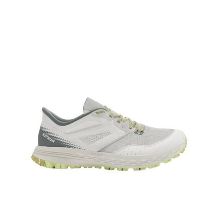 Chaussures de running trail homme, Kiprun tr2 beige, blanc