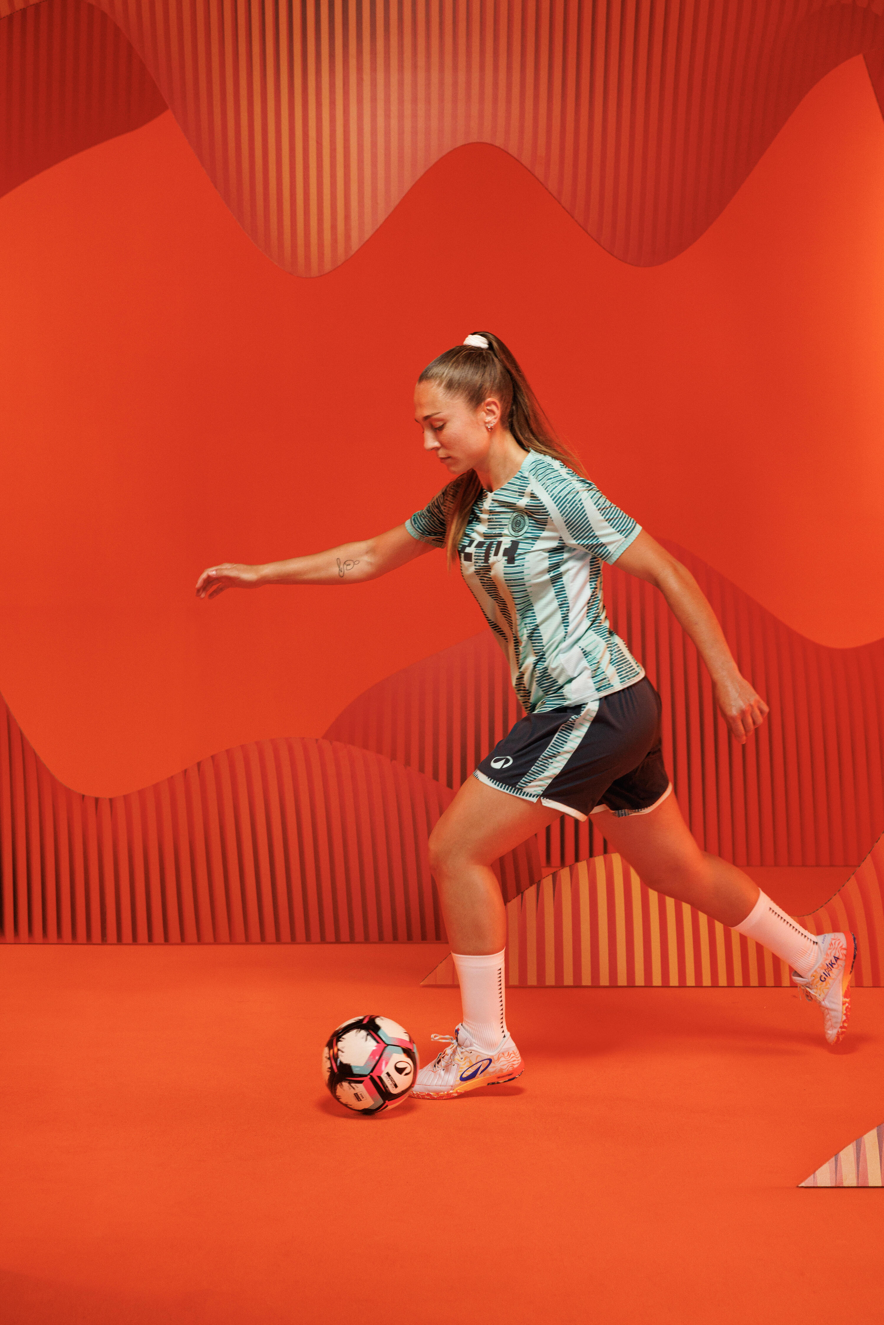 Short de football Viralto II Femme Wave Vert 7/11