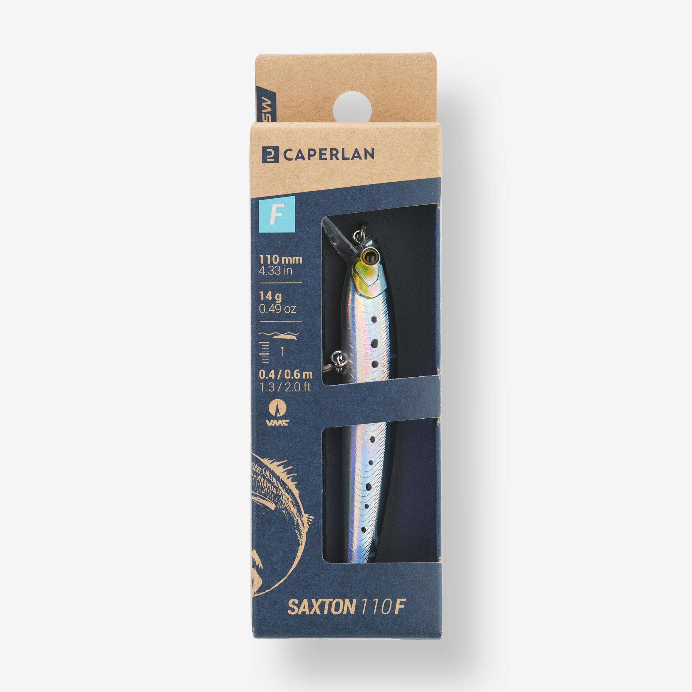 Wobbler Saxton 110F Sardinenblau 3/3