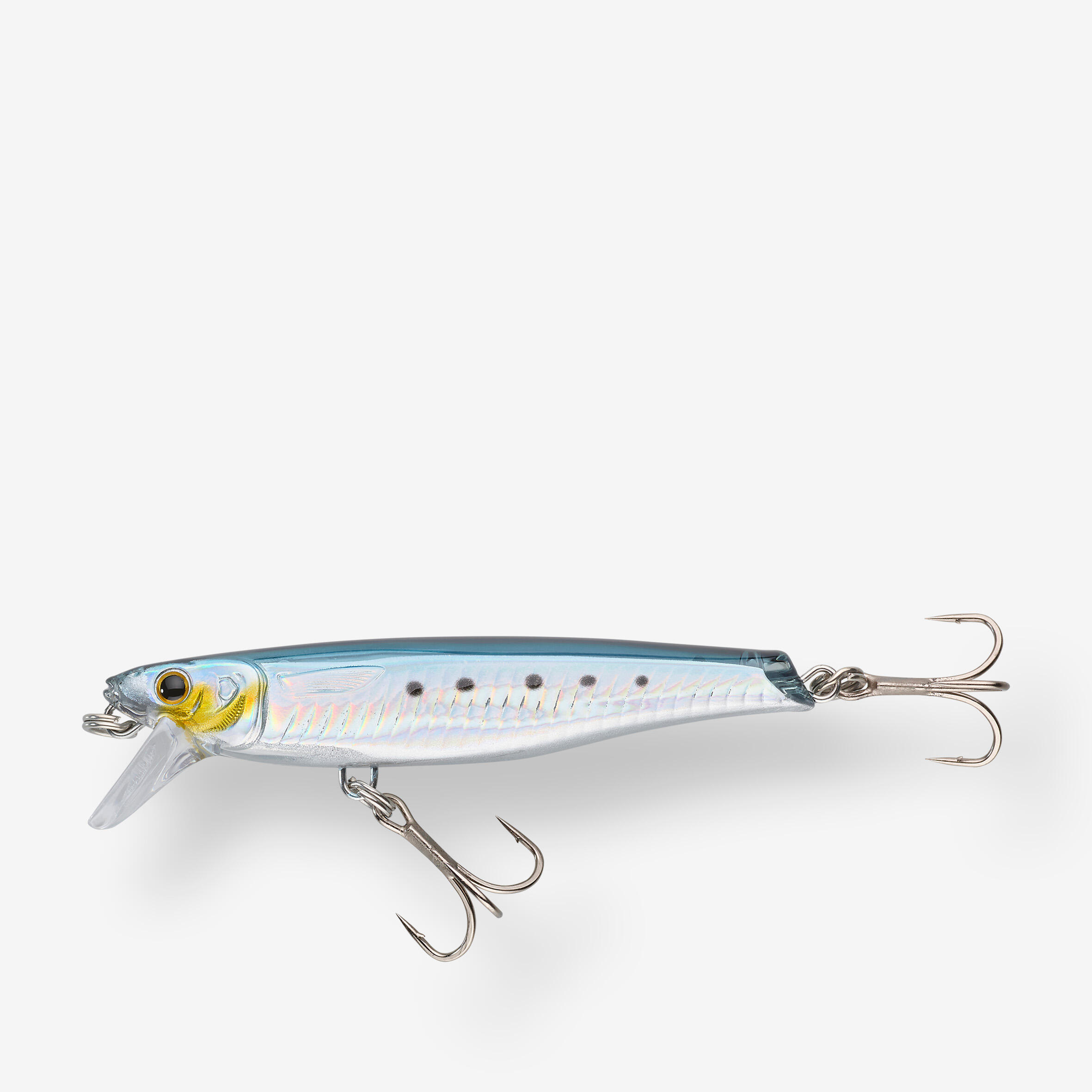 CAPERLAN Jerkbait Mujet 90 US modrá sardinka na morský rybolov