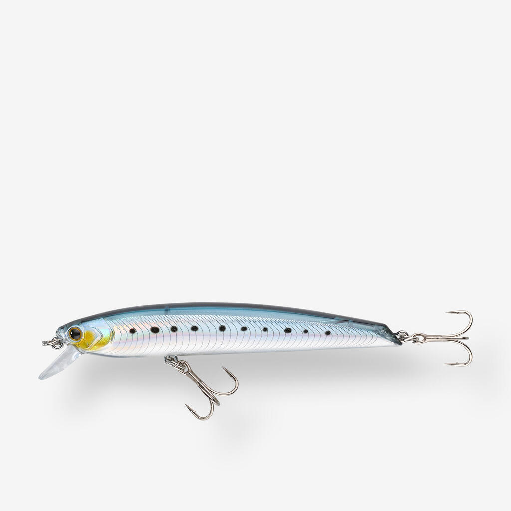 Trda vaba v barvi modre sardine za morski ribolov SAXTON 110 F