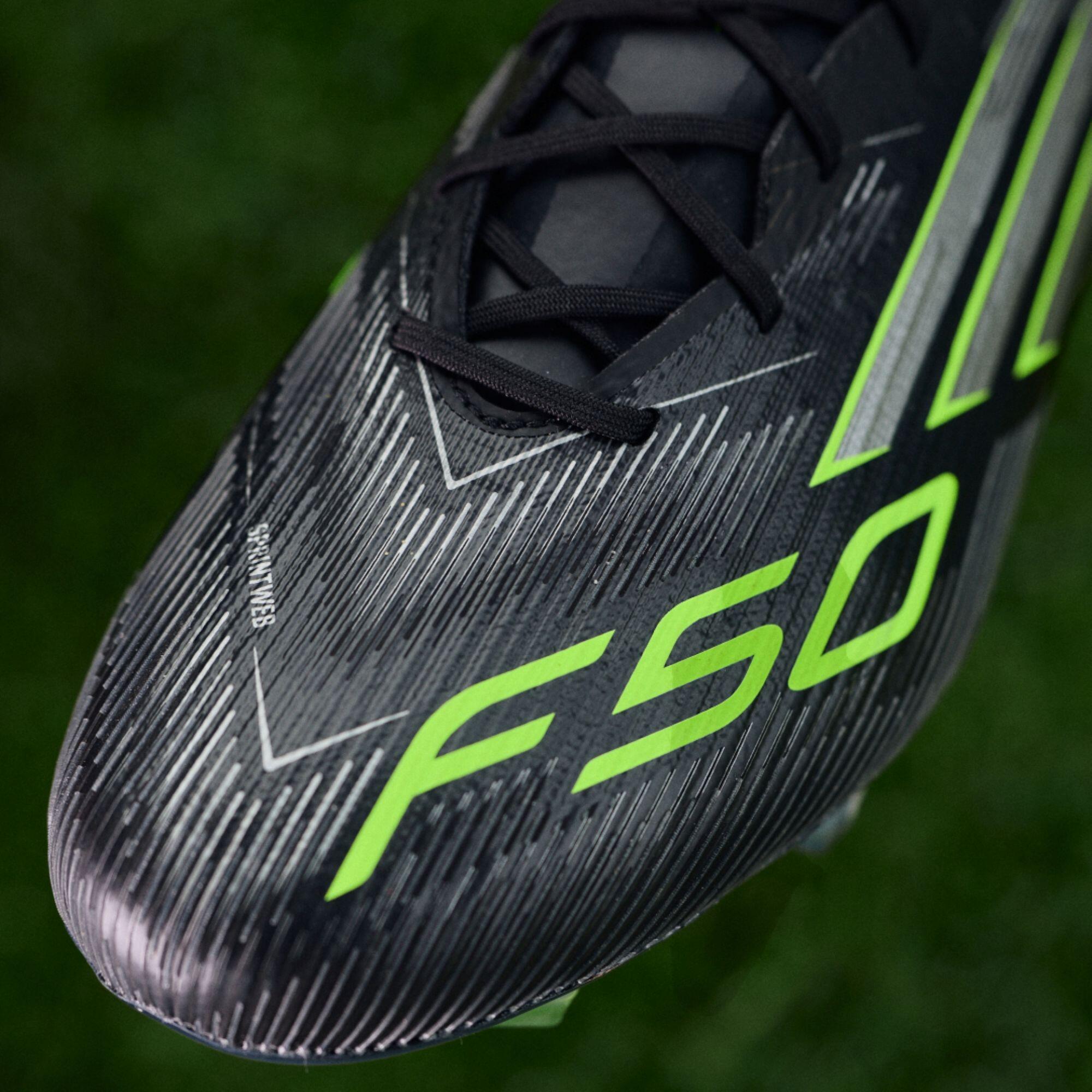 Botas de fútbol F50 League Laceless FG/MG Adulto Negro Pack 3/12