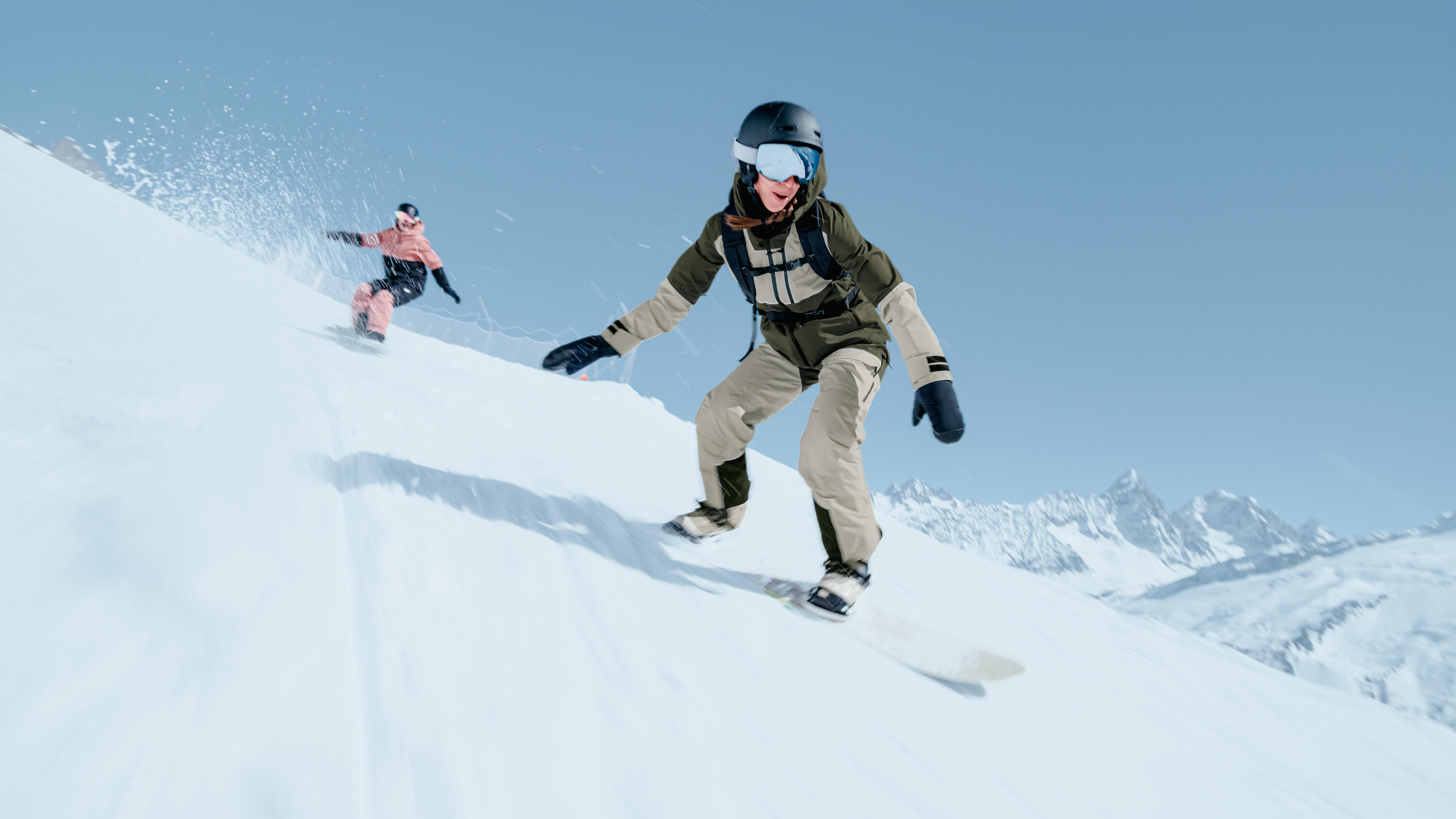 Pantalon de ski et planche à neige imperméable et respirant femme, 500 AM 15/16