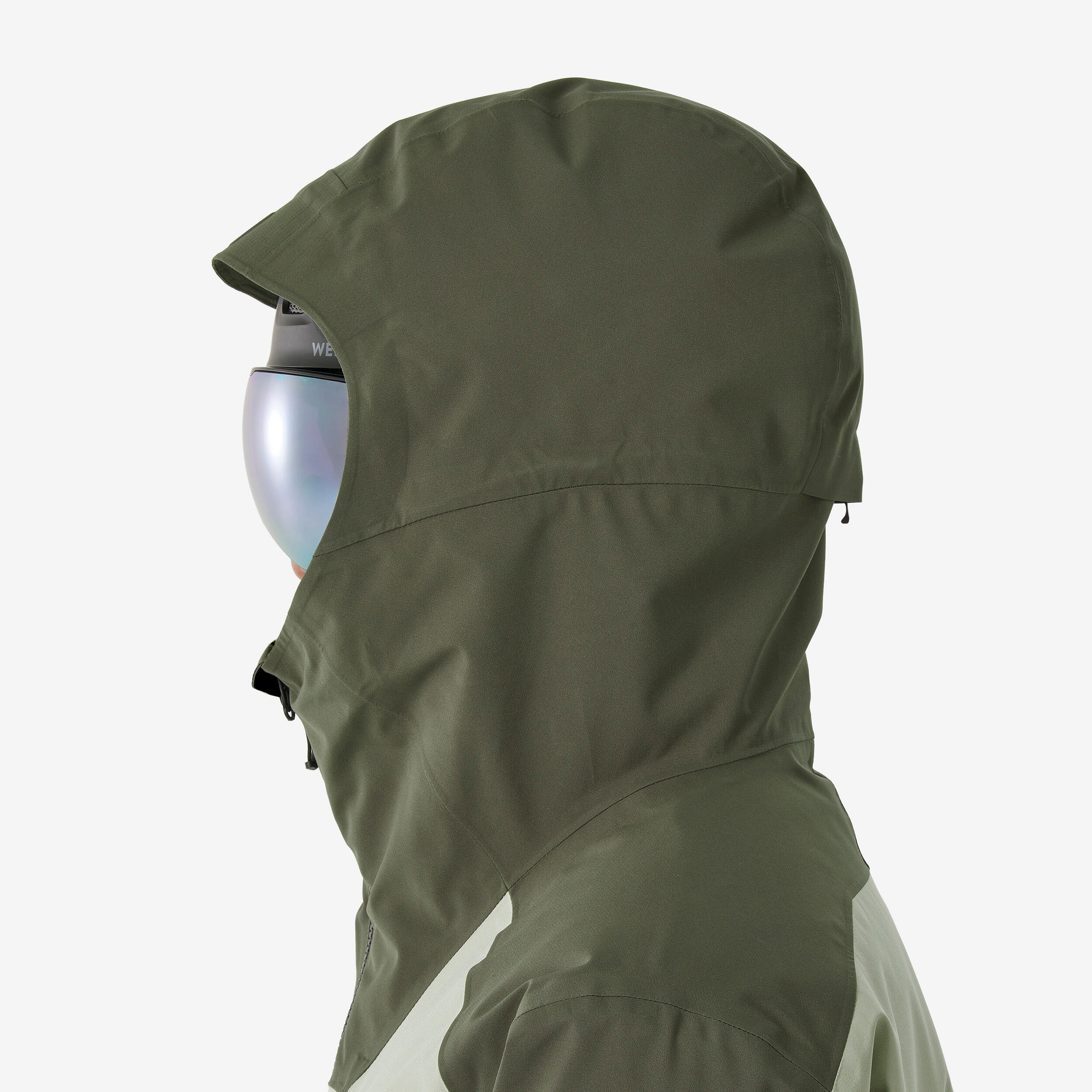Manteau de ski et planche à neige chaud et respirant homme, 500 AM 7/18
