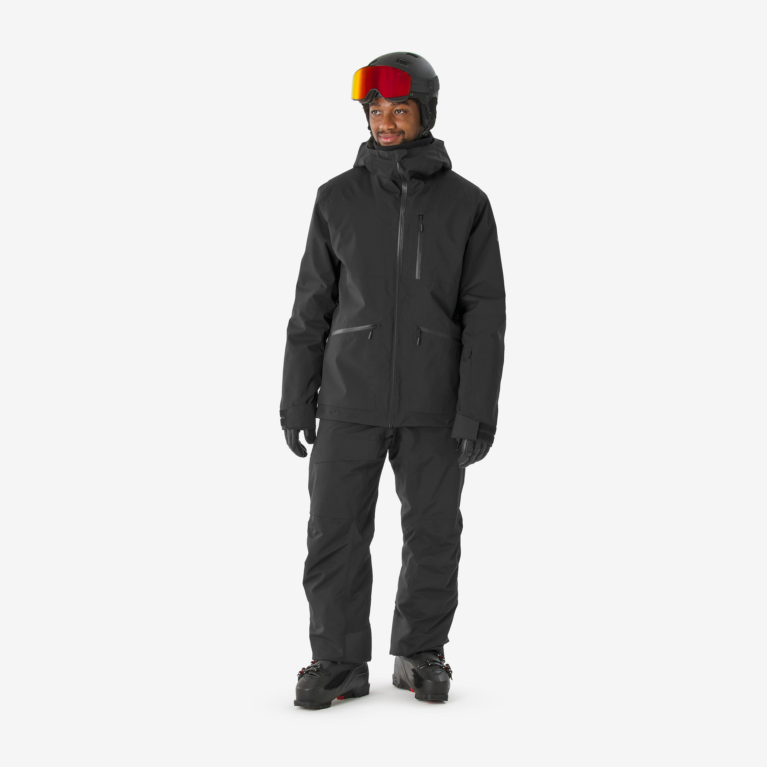 Pantaloni sci uomo 500 AM neri 3/23