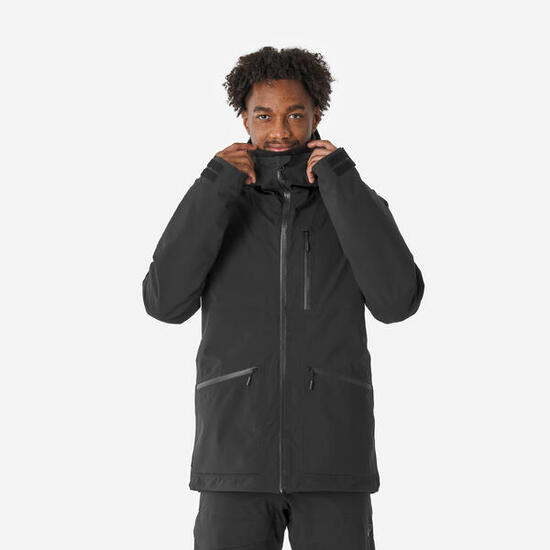 Ski-/Snowboardjacke Herren warm atmungsaktiv Allmountain - AM 500 grün