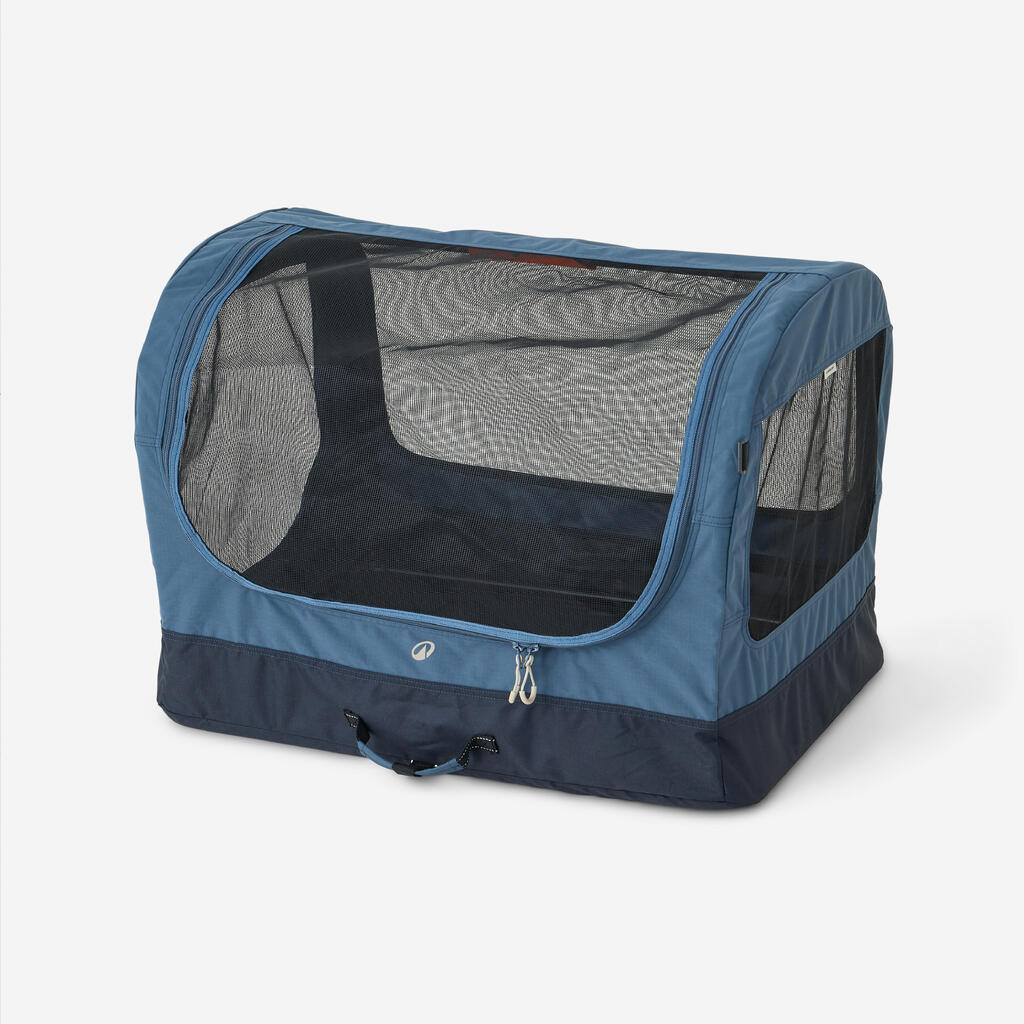 Plava sklopiva nosiljka za 1 psa