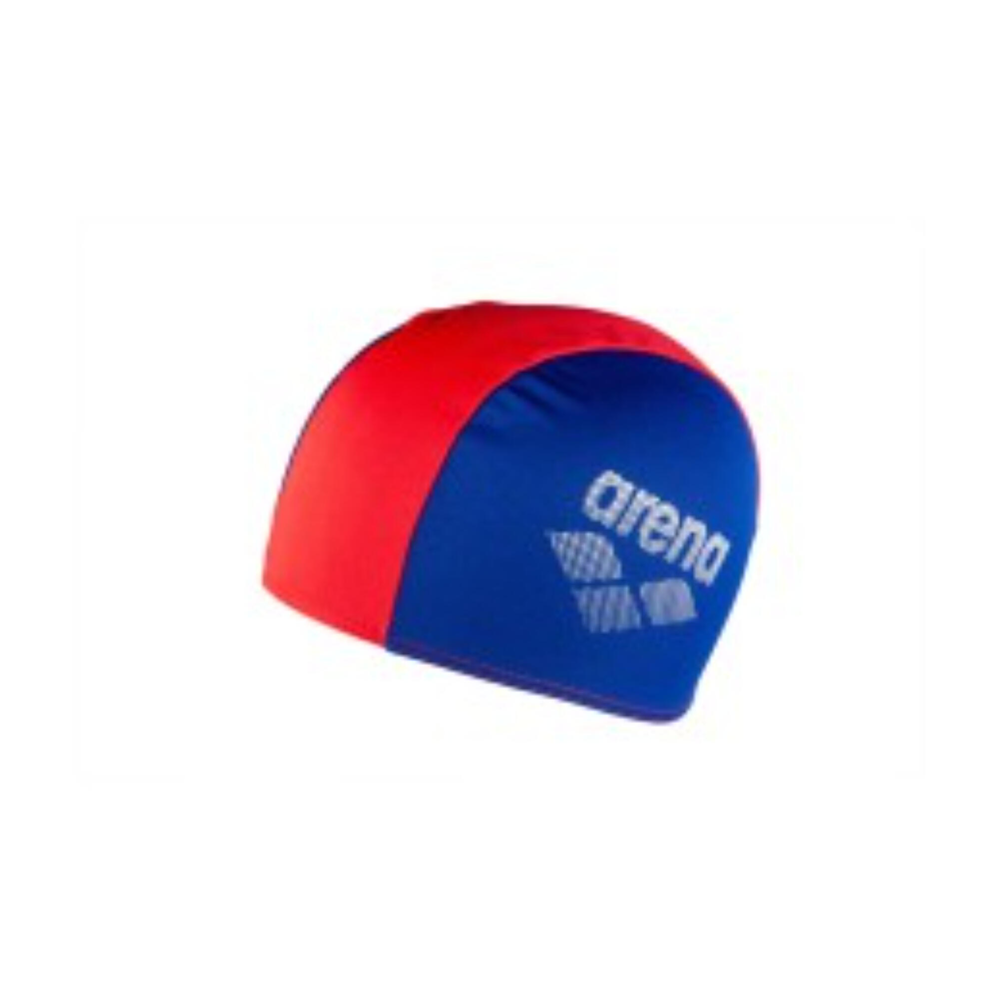 Gorro de Natacion Polyester II Jr  Bicolor Azul - CD 2/2