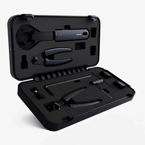Compact bike toolkit