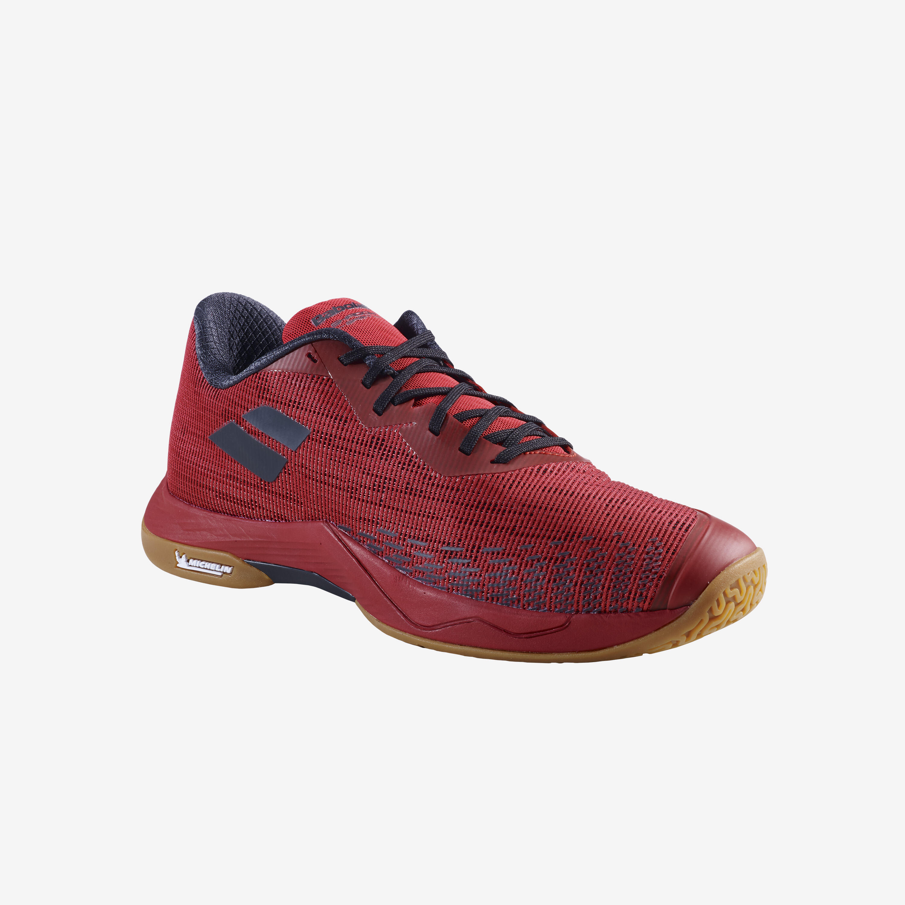 Calçado de Badminton em Pavilhão Homem Shadow Spirit 2 Vermelho/Preto 2/5