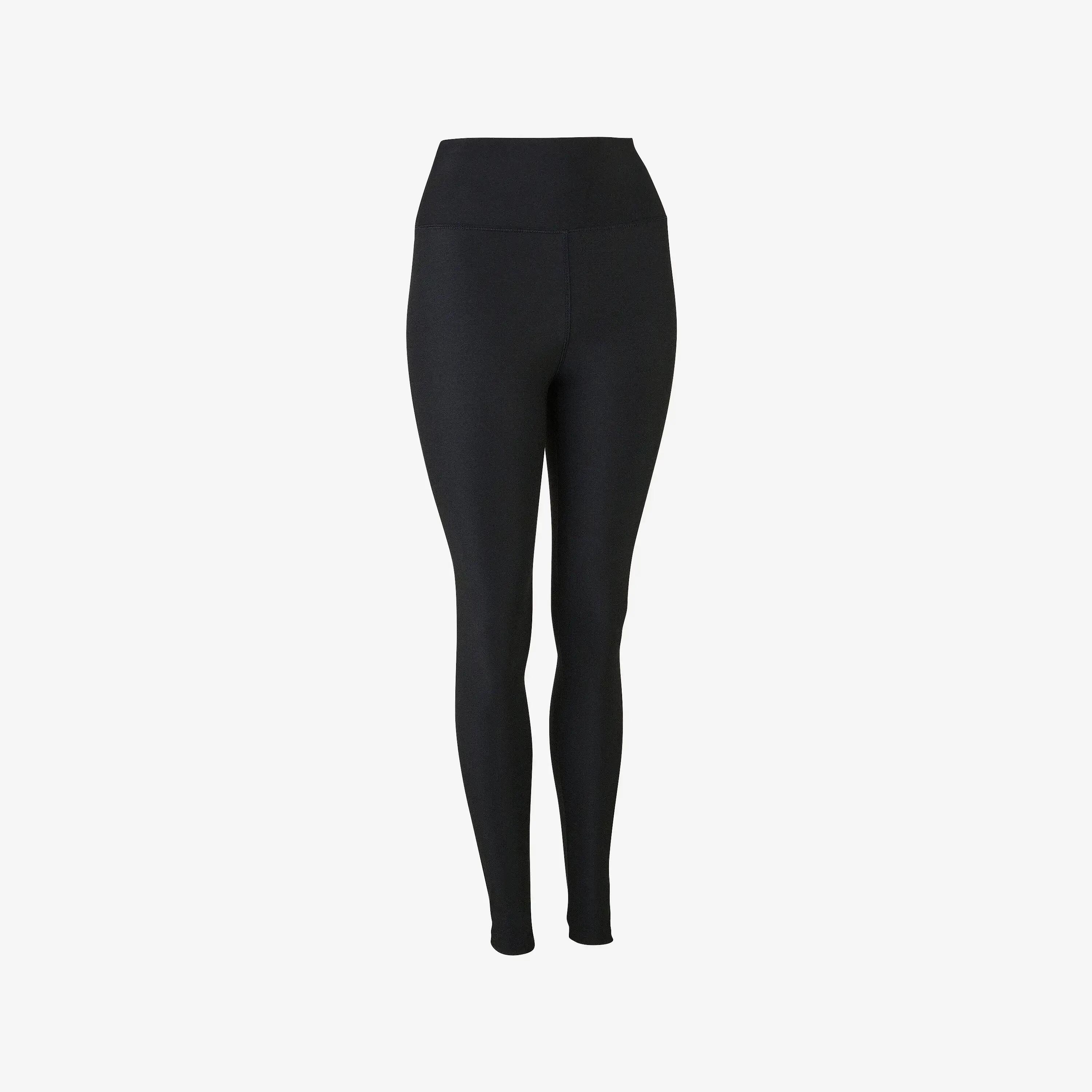 Leggings de desporto cintura subida e respiráveis mulher, preto 13/20