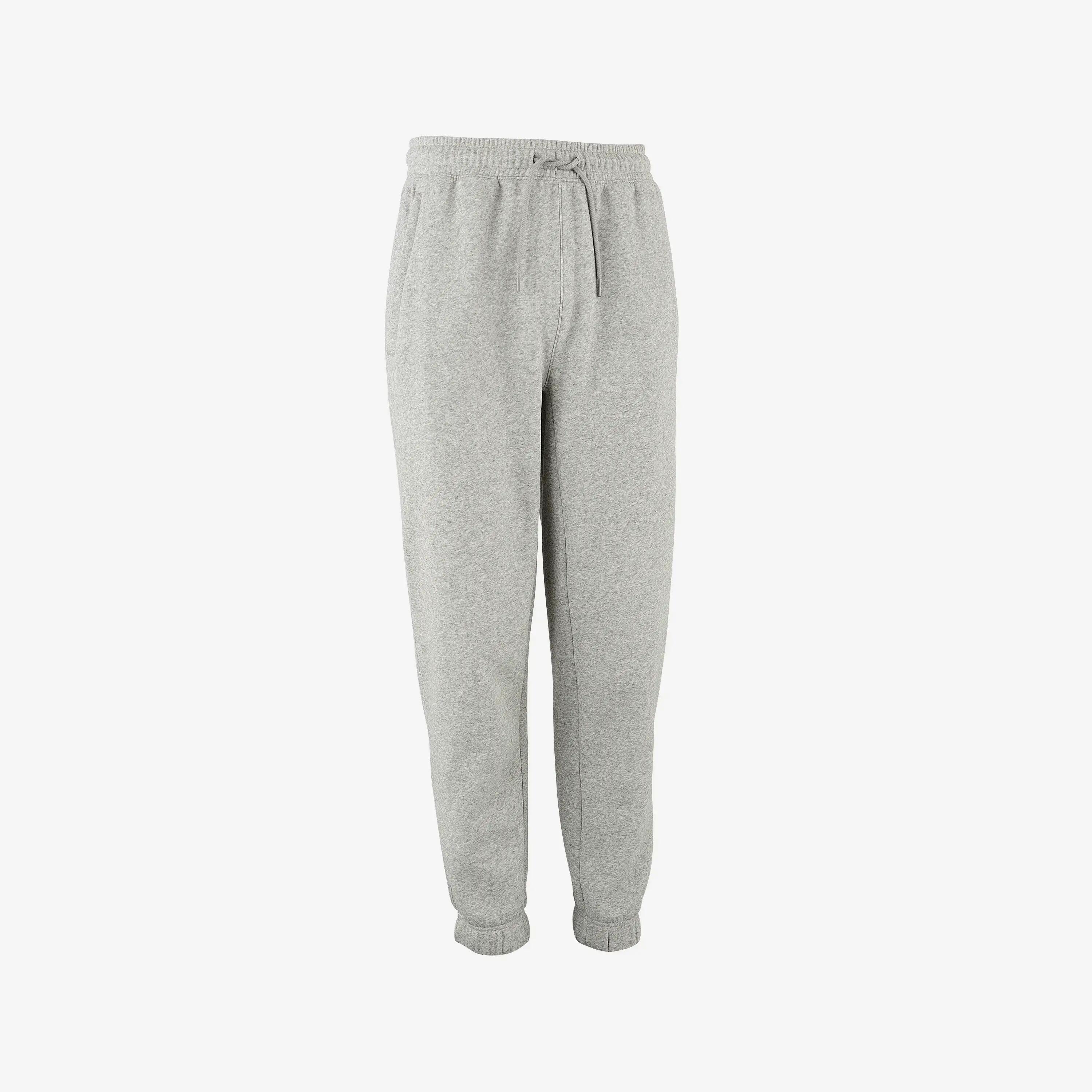 Pantalon de trening Regular 500 călduros Fitness Gri Bărbați 15/16