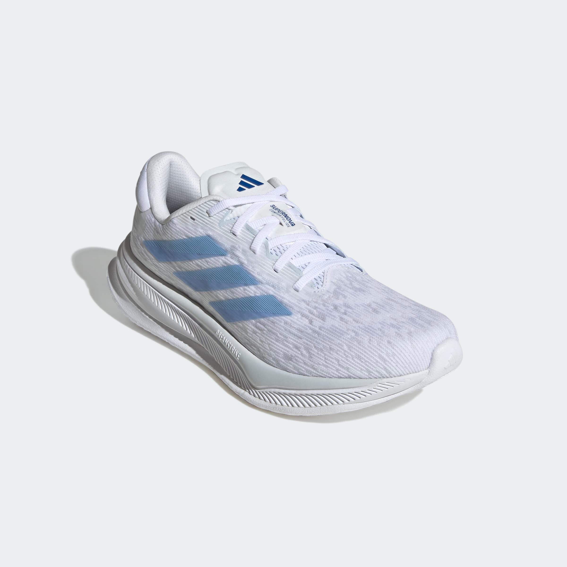 Vyriški bėgimo bateliai „Adidas Supernova Comfortglide“, balti ...
