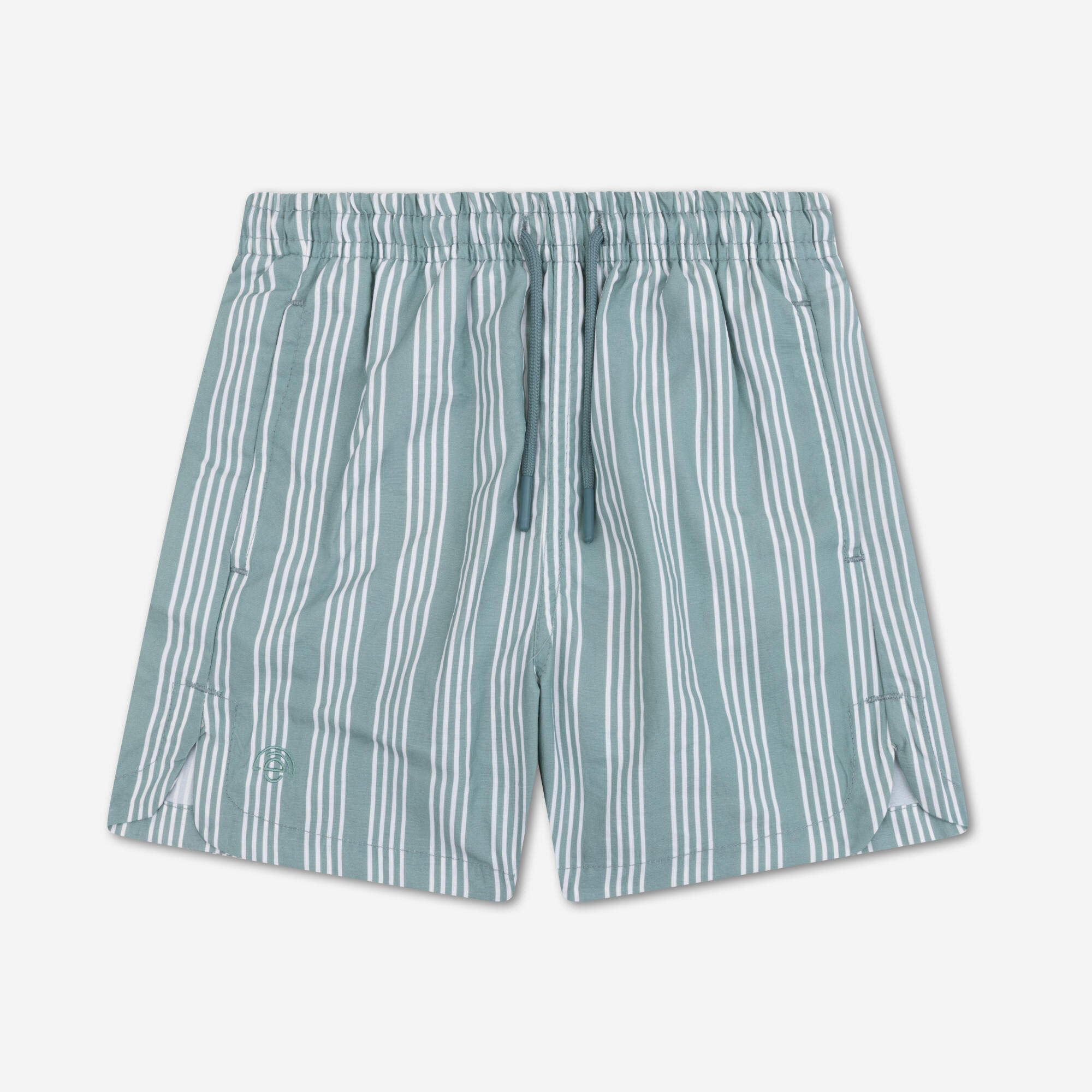 SWIM ESSENTIALS Uv-werende zwemshort jongens, Resort Stripe Green, UP50+