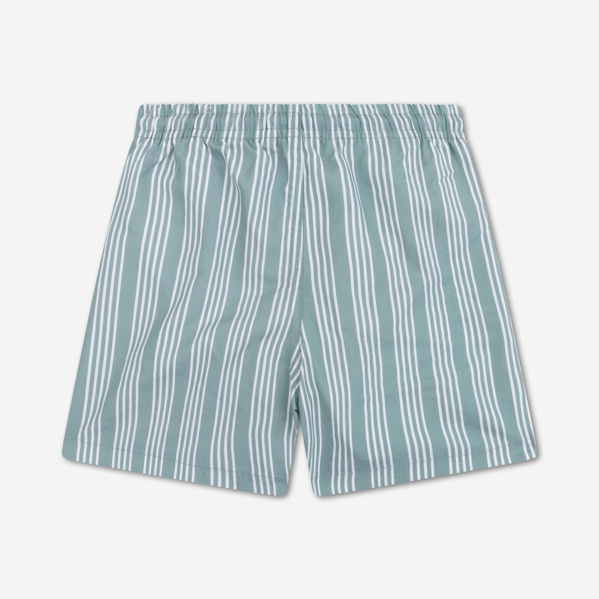 Uv-werende zwemshort jongens, Resort Stripe Green, UP50+ 2/6