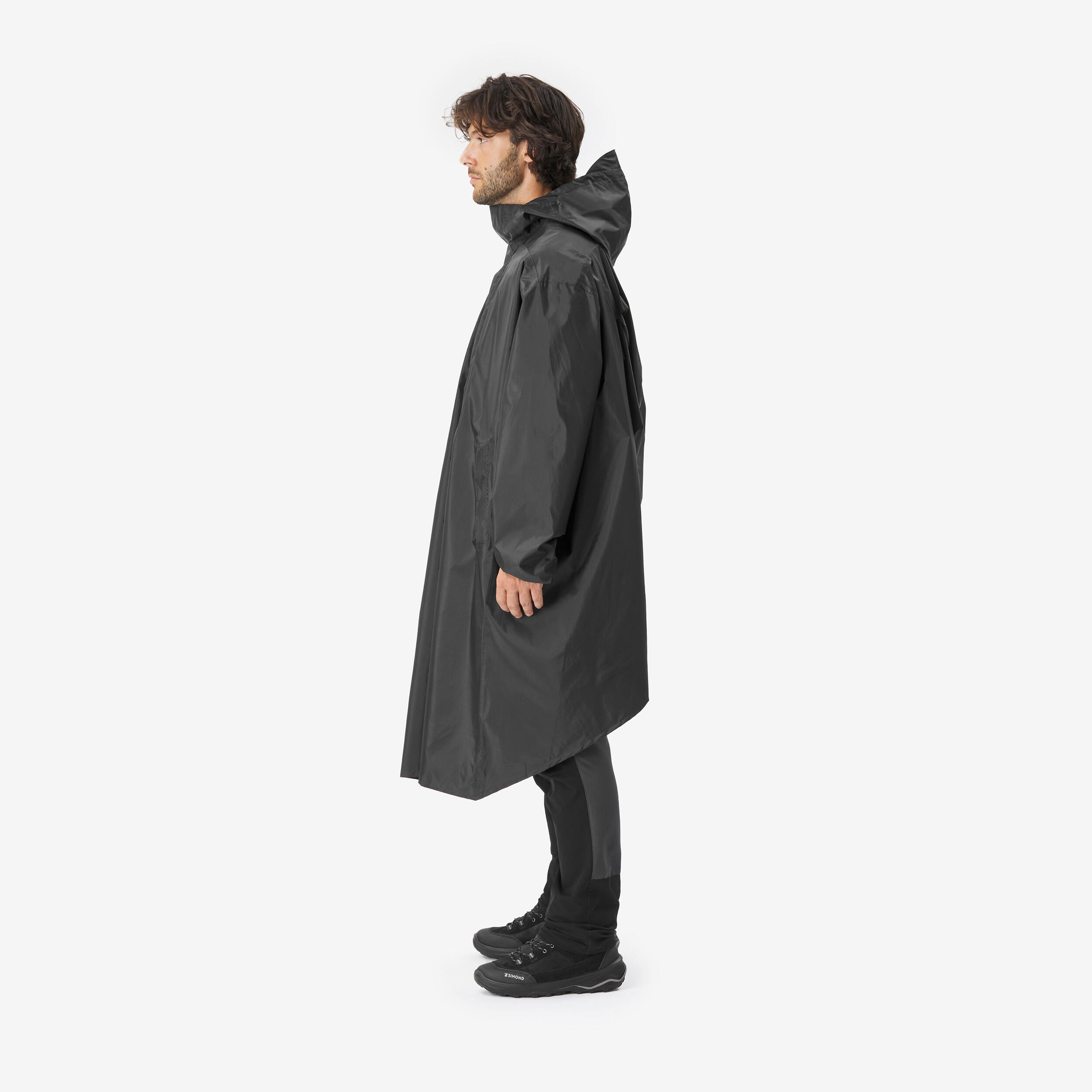 Adult Waterproof Poncho for 0-60L Bag Black - MT500