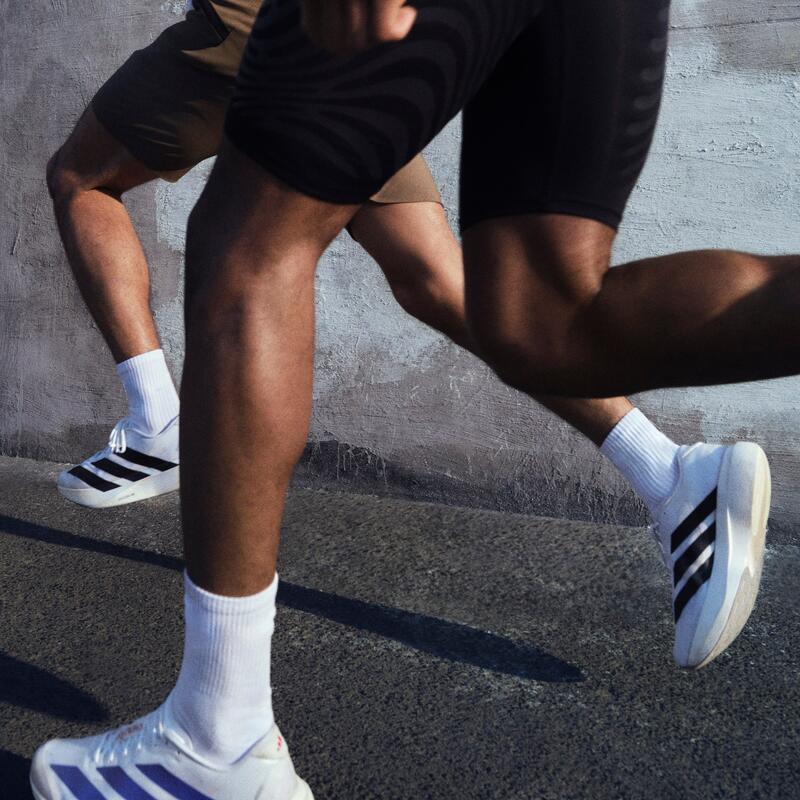 Erkek Hafif Koşu Ayakkabısı - Siyah/Beyaz - Adidas Adizero Evo SL