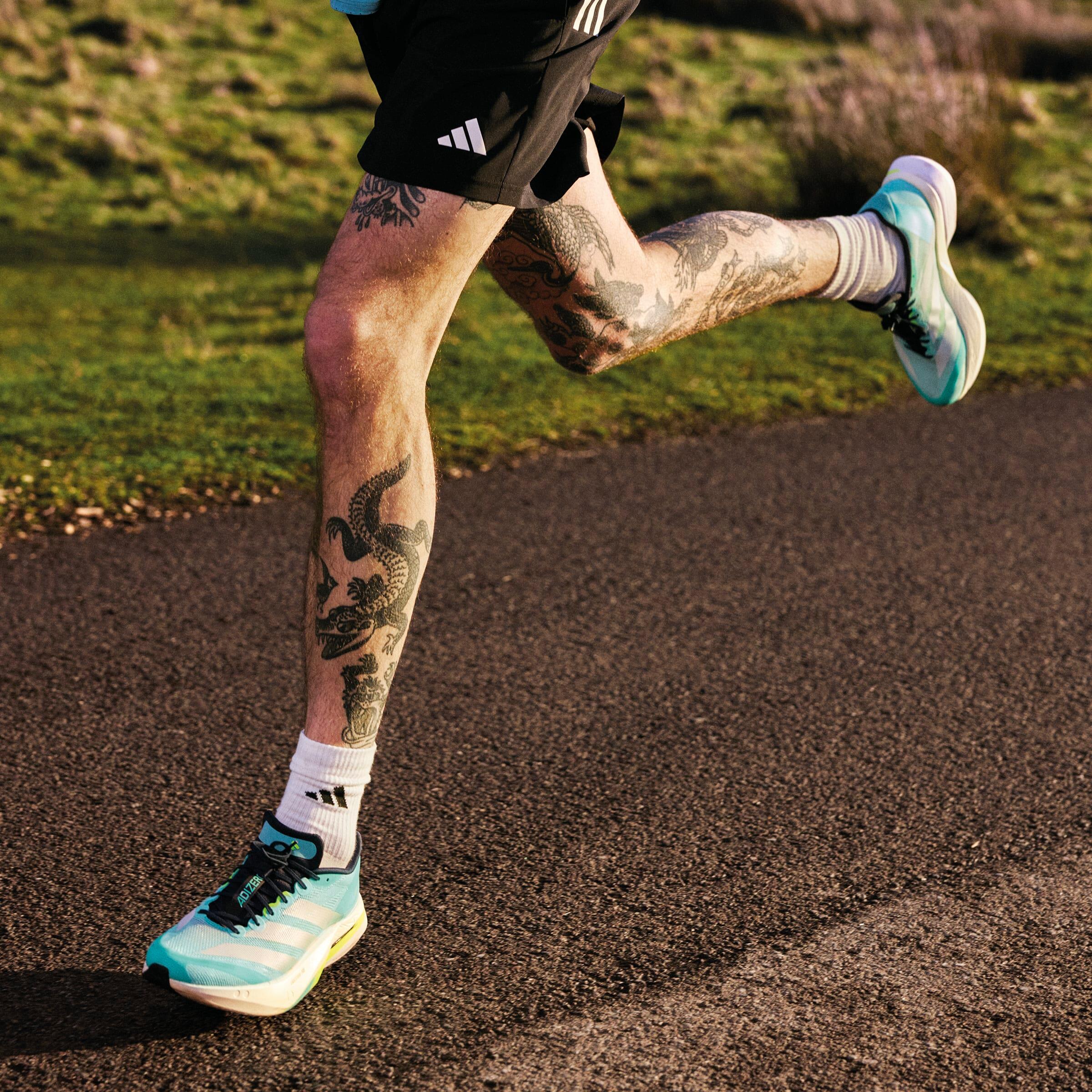 Hardloopschoenen voor heren Adizero Boston 13 turquoise 10/11