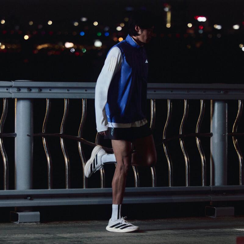 Erkek Hafif Koşu Ayakkabısı - Siyah/Beyaz - Adidas Adizero Evo SL
