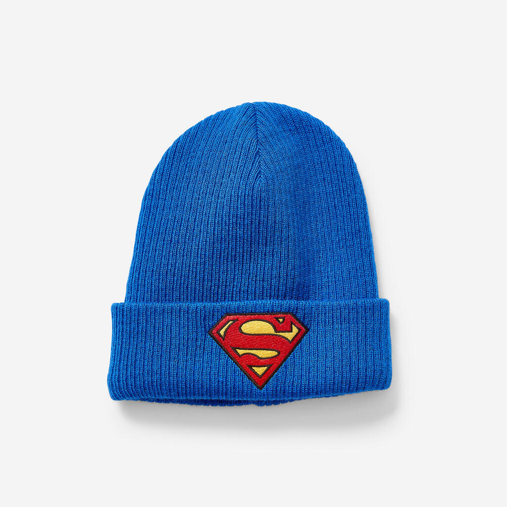 Παιδικός σκούφος με στάμπα Superman - Μπλε