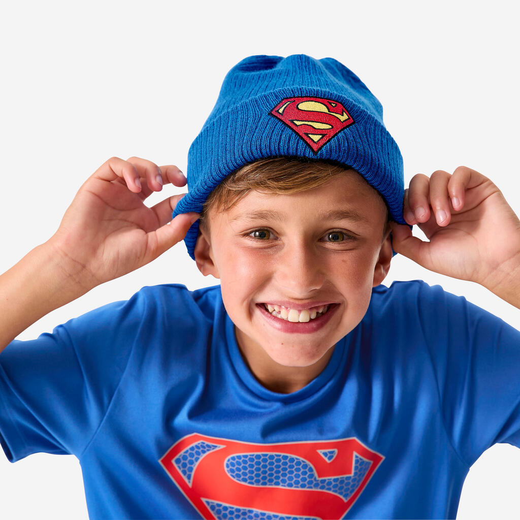 Otroška kapa Superman - črna