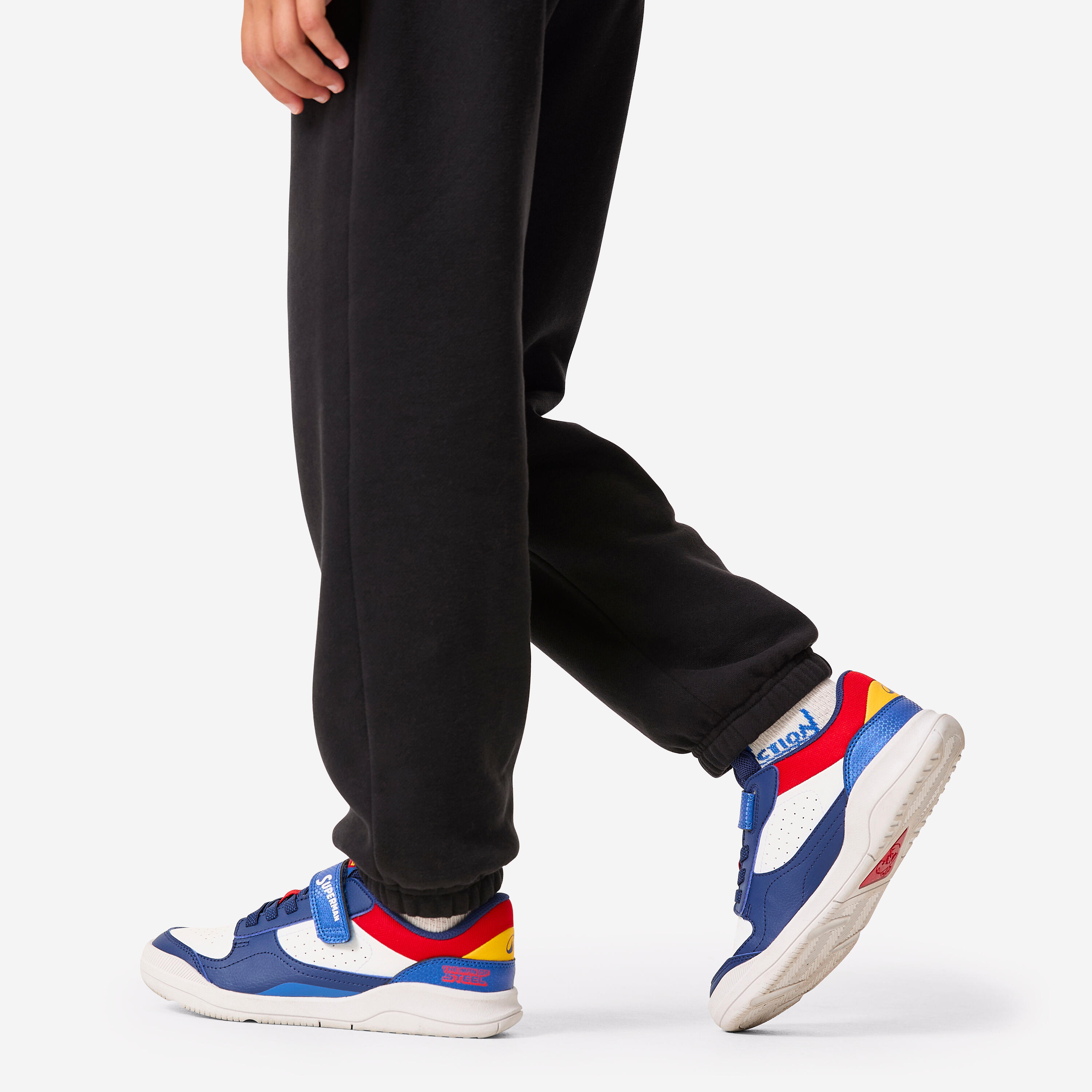 Pantalon superman enfant, noir 6/8
