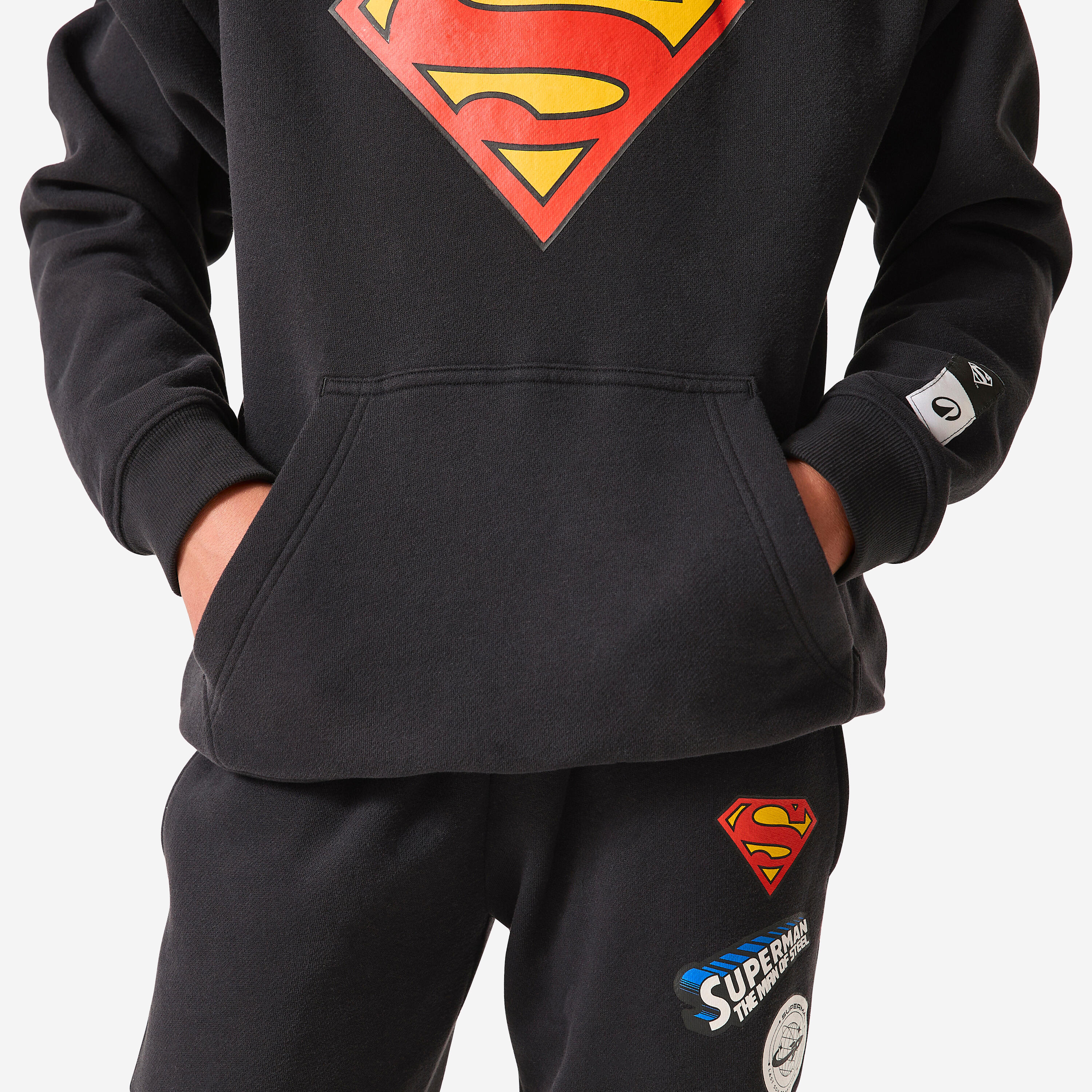 Sweatshirt de Educação Física Criança SUPERMAN Preto 5/7