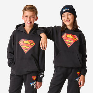Sudadera Niños Negro Superman