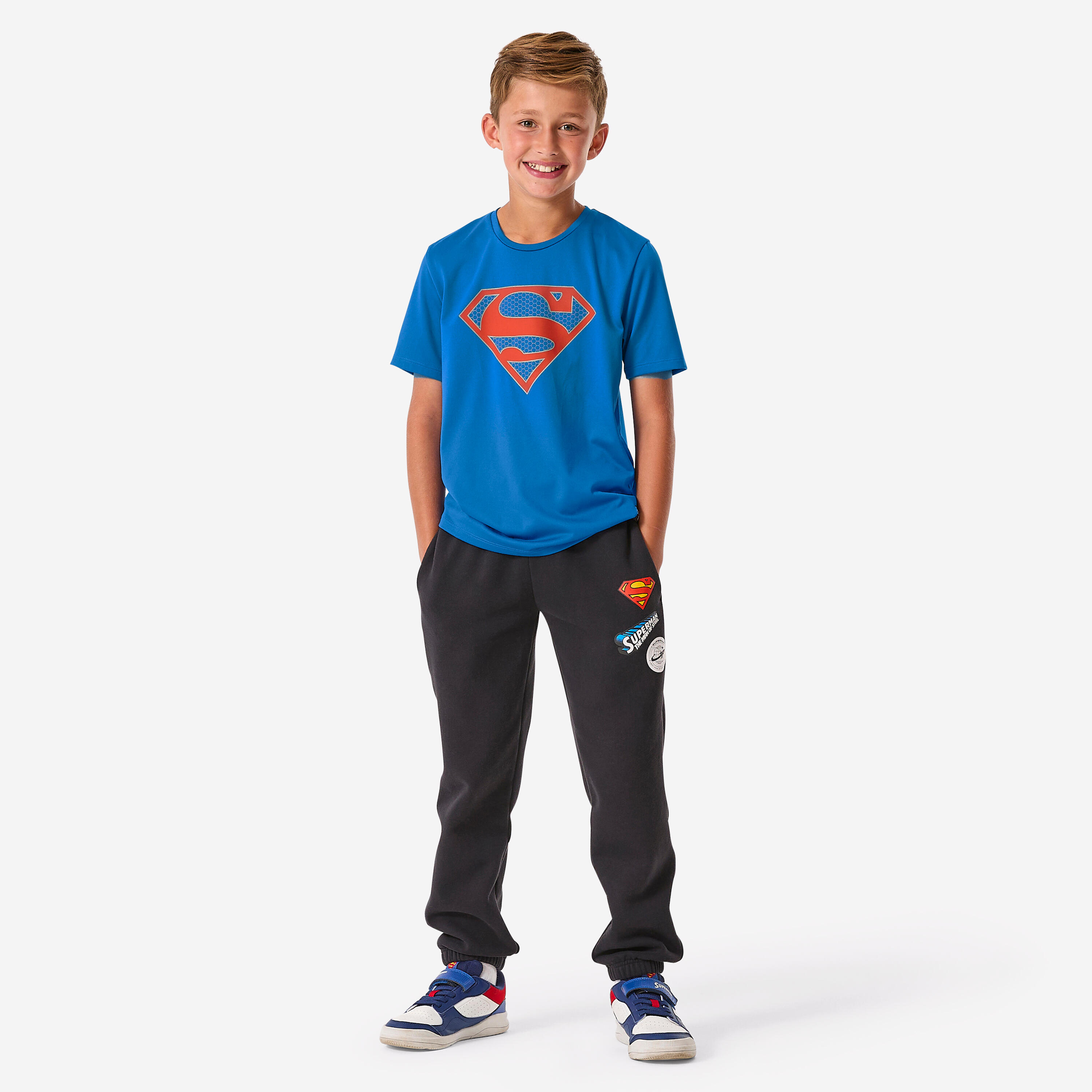 T-shirt superman enfant, bleu 2/7