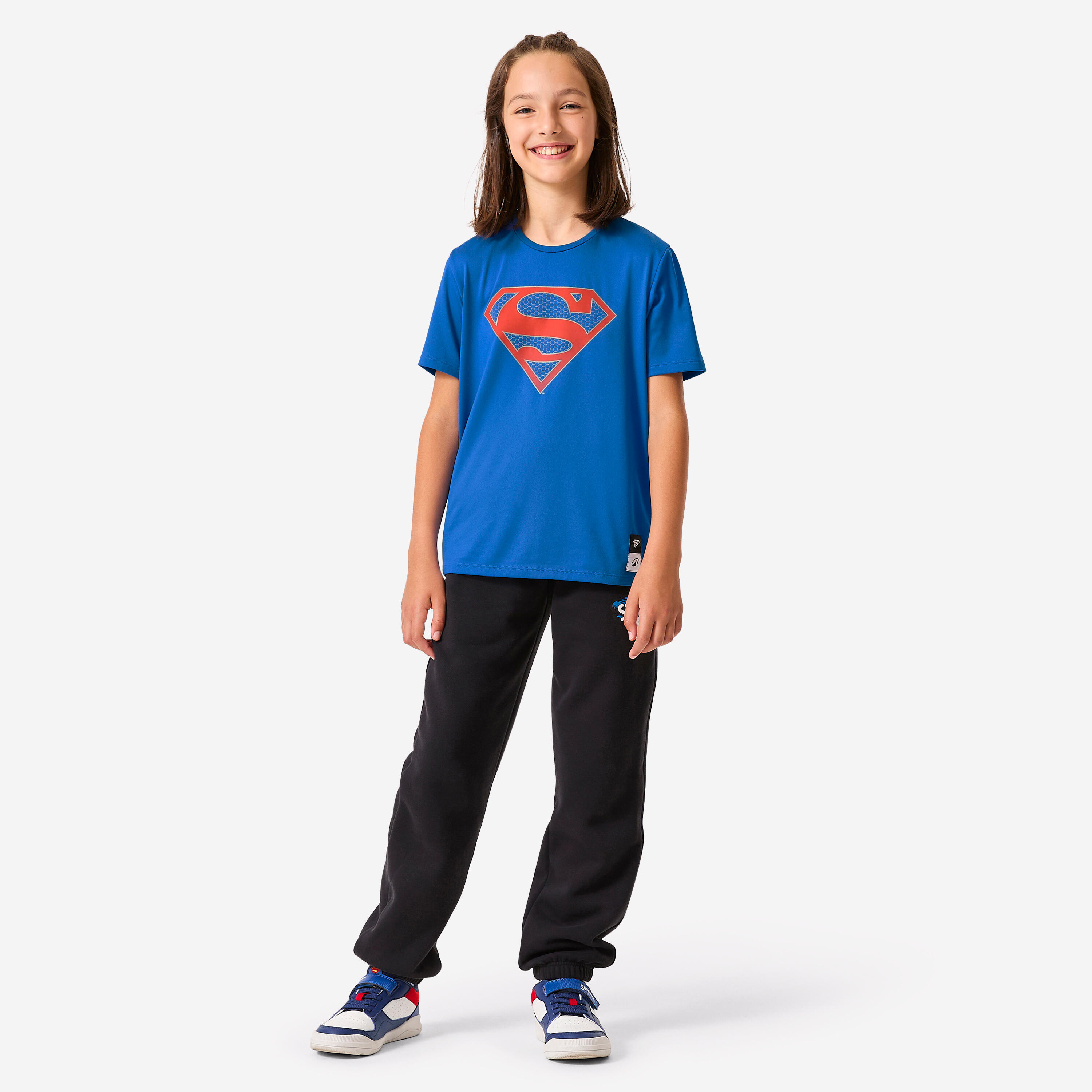 T-shirt superman enfant, bleu 7/7
