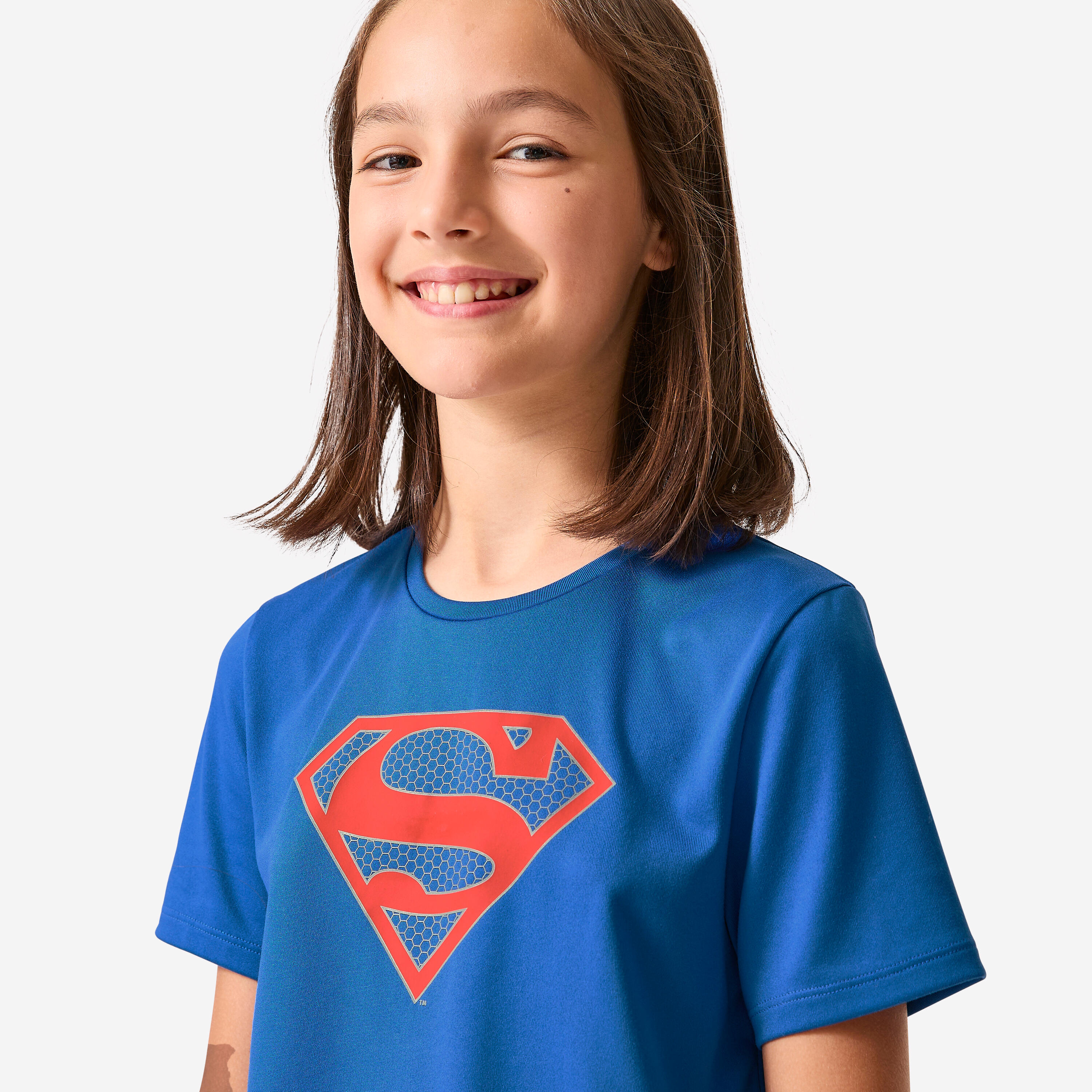 Blu Decathlon Maglietta Azzurra Decathlon T-shirt Bambino