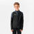 Sweat de football 1/2 zip viralto club jr noir et gris.