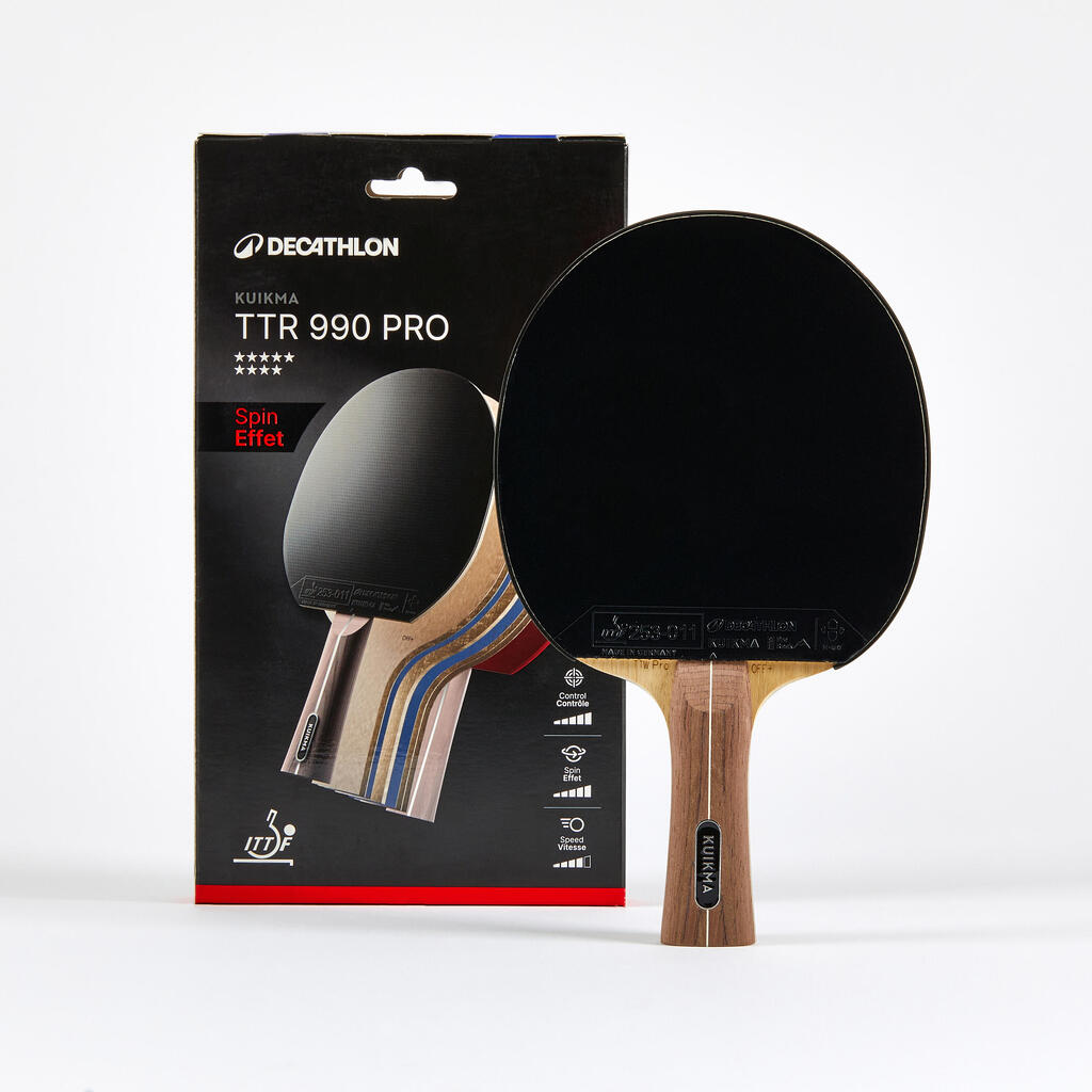 Table Tennis ITTF Club High-Level Bat TTR 990* Pro Spin 9*