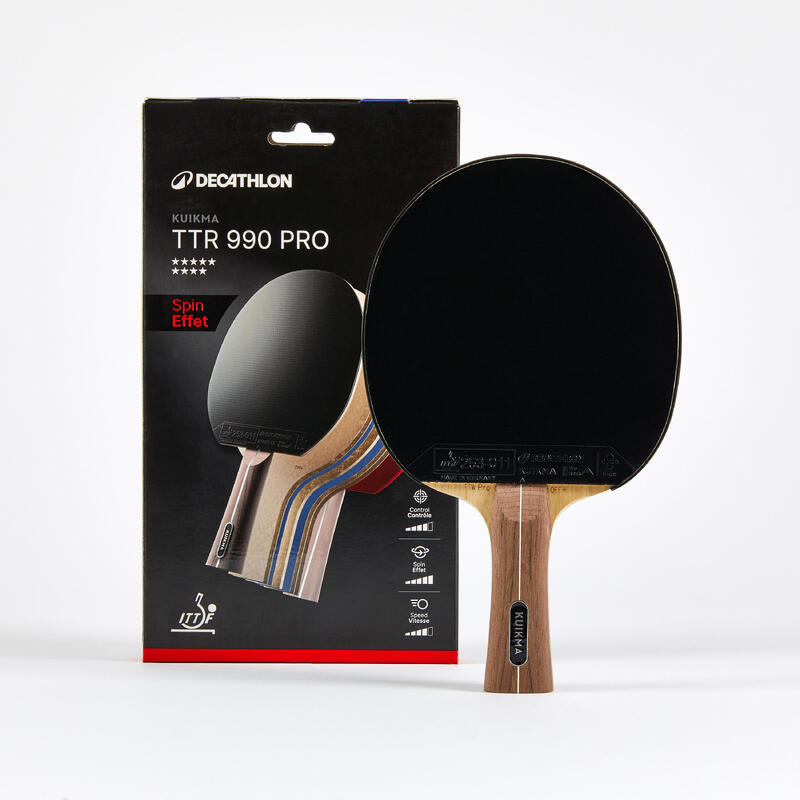 Paletă de tenis de masă TTR 990 Pro spin 9* ITTF club nivel înalt