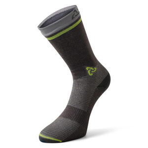 Calcetines Vela Coolmax Adulto Gris-Amarillo Impermeables