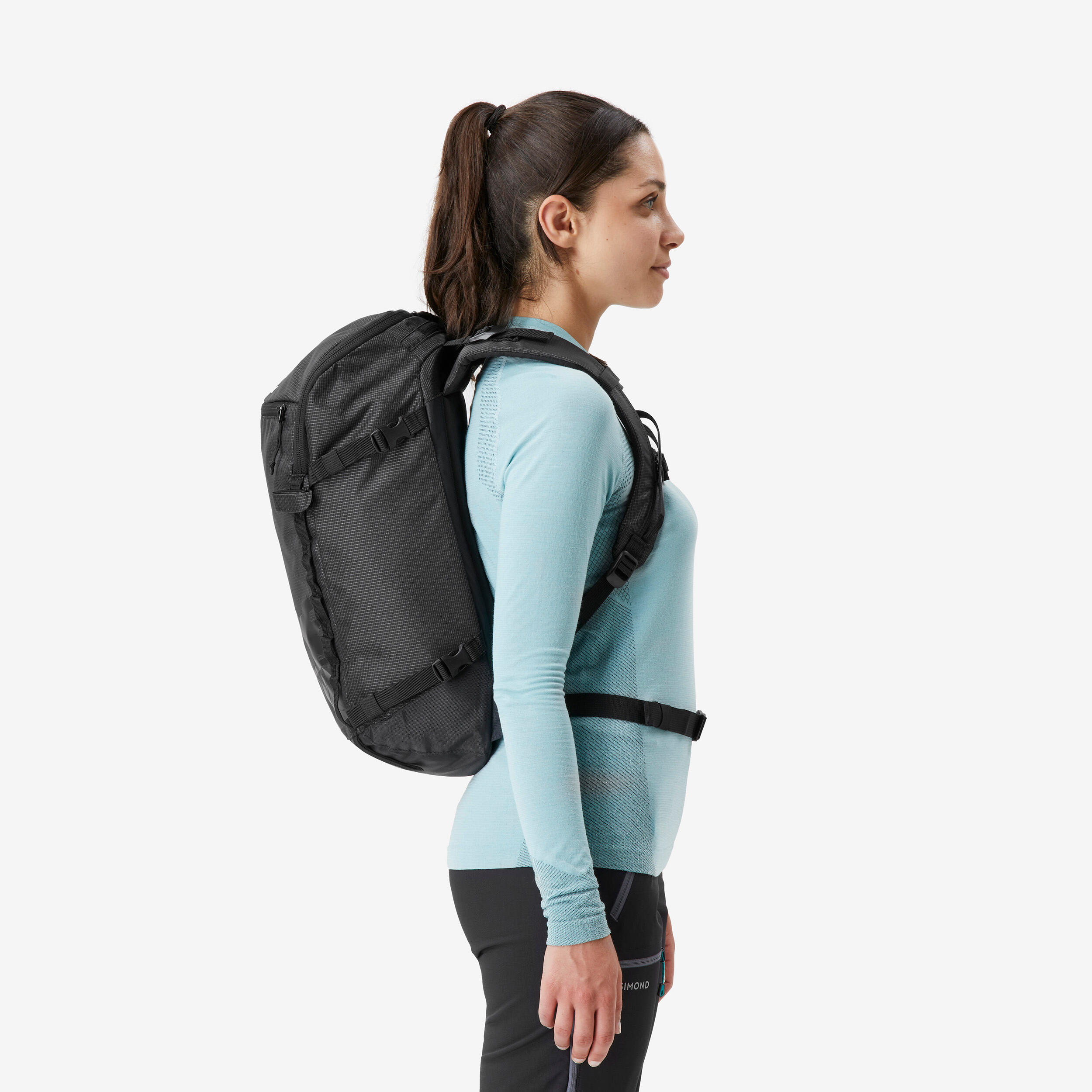 Mountaineering Backpack - Alpinism 22 Black - SIMOND