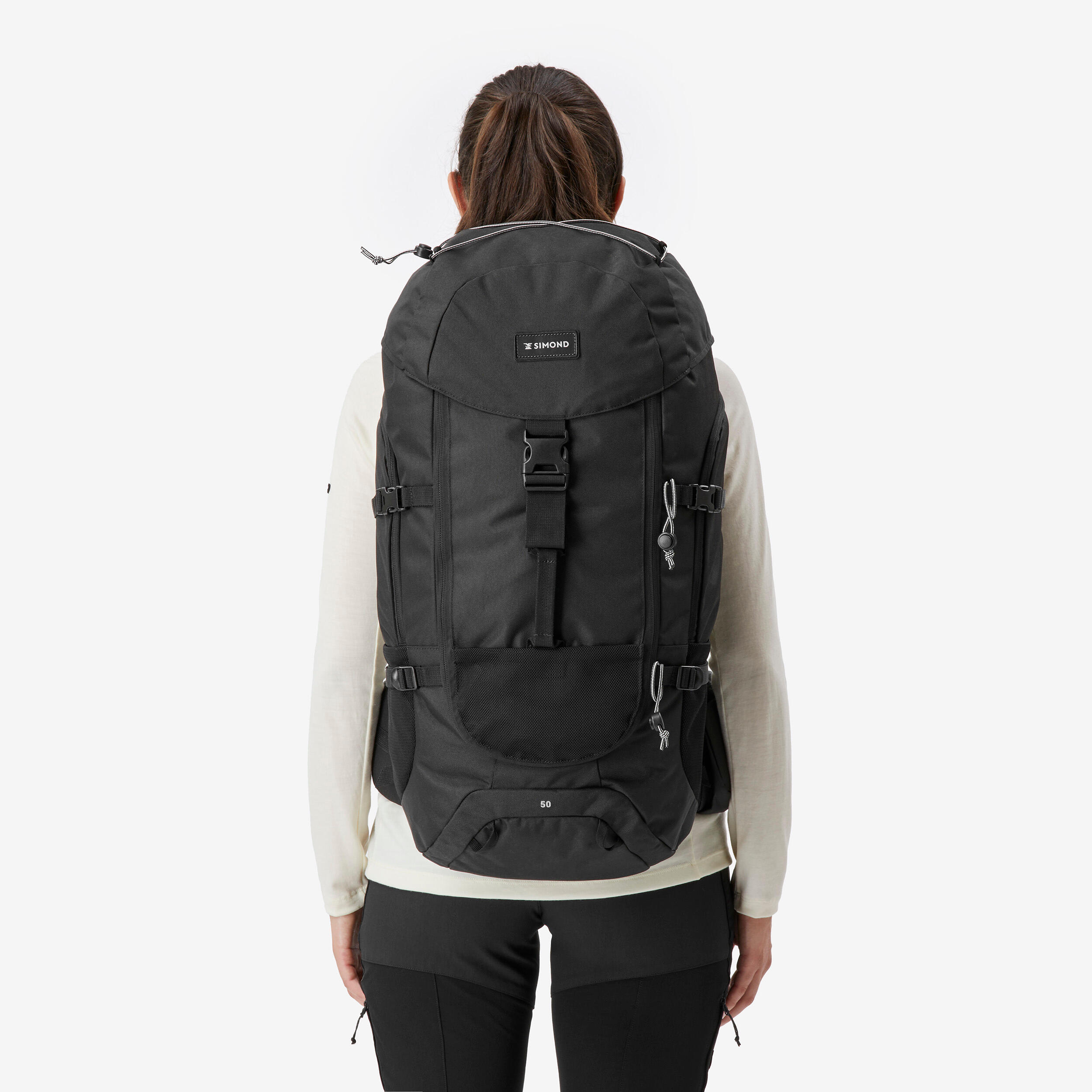 Sac à dos de randonnée 50 L - Travel 100 9/13