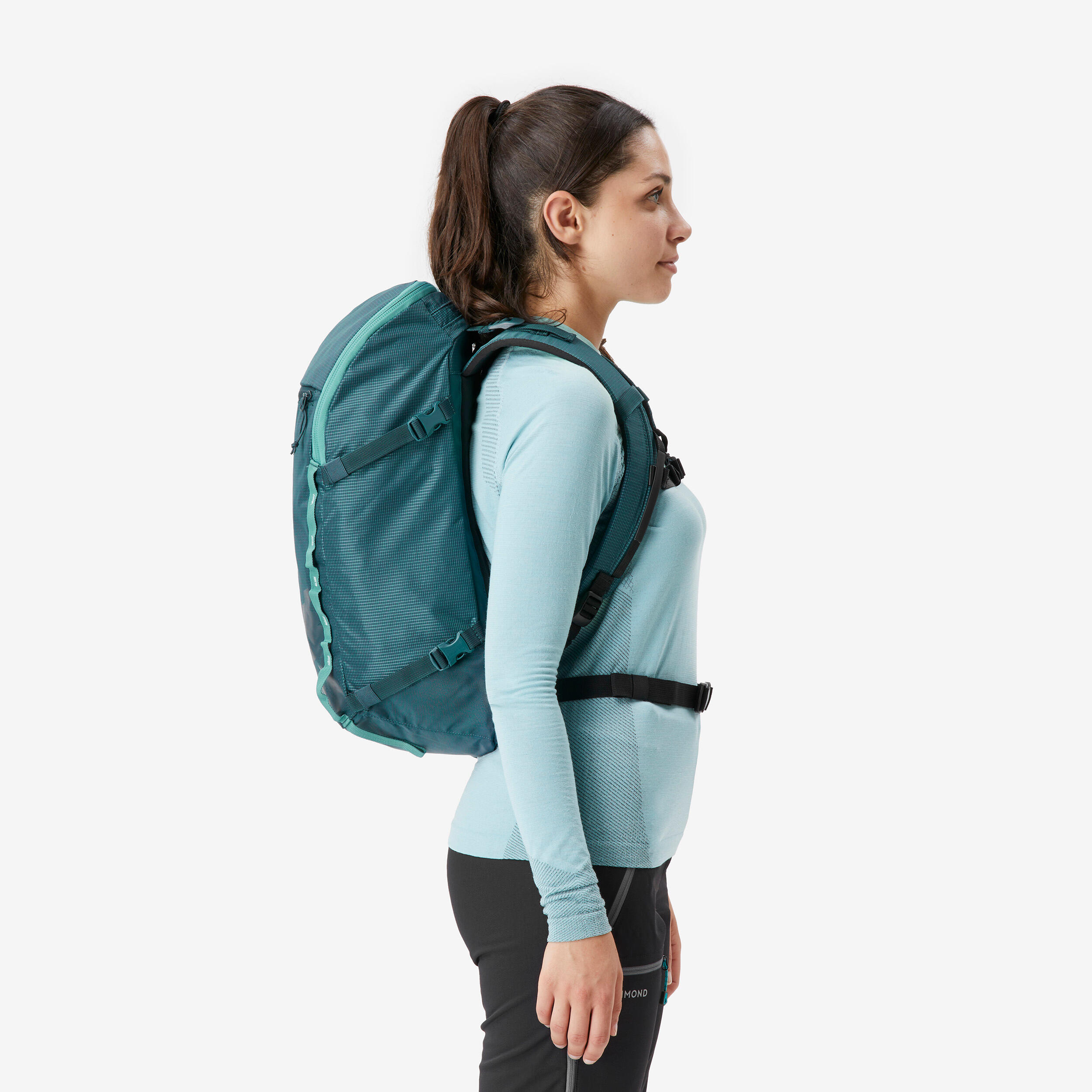 Mountaineering backpack 22 litres - MOUNTAINEERING 22 green blue 14/15