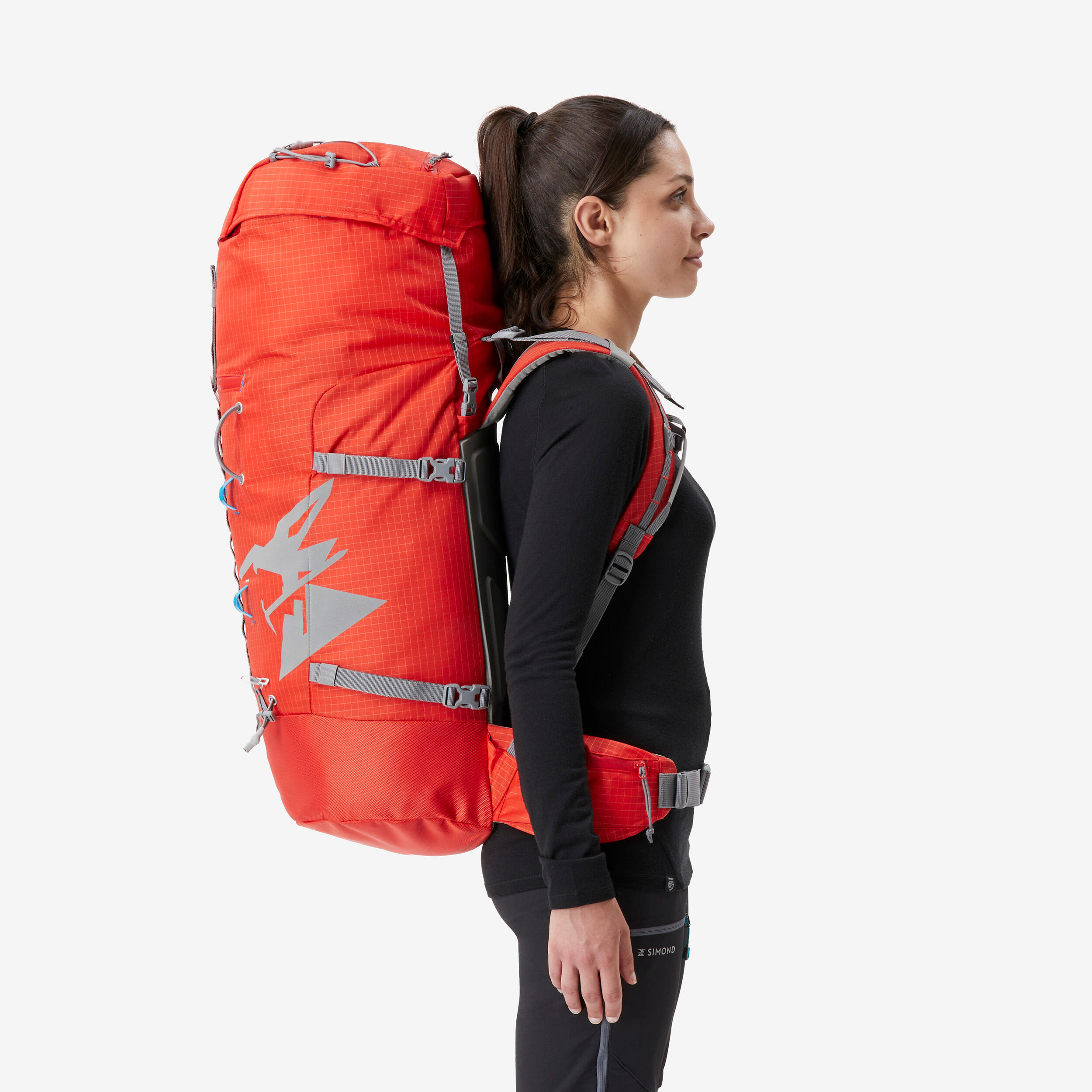 Mountaineering Backpack 70 Litres - Makalu 45/70 Red 13/19