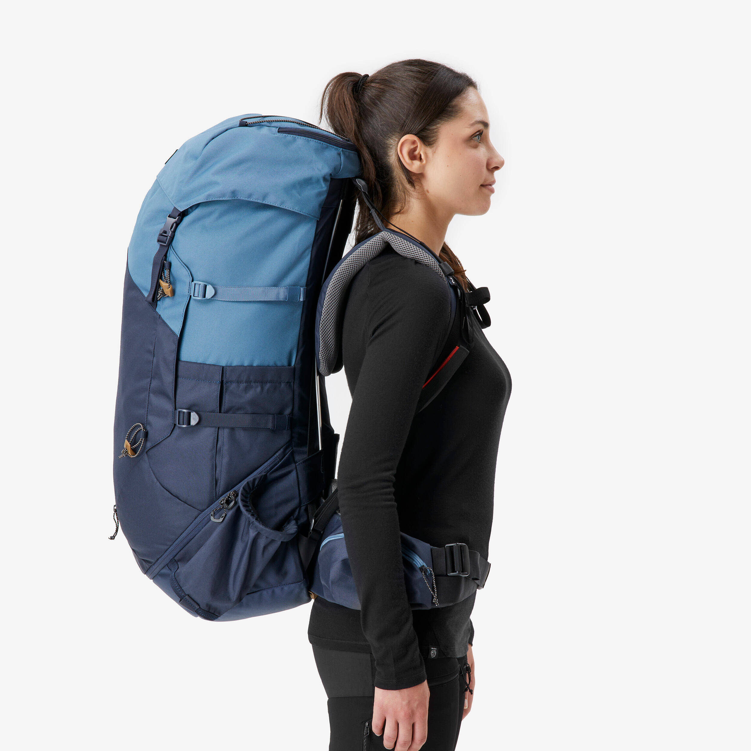Women's Trekking Backpack 60 L - MT100 EASYFIT -  5