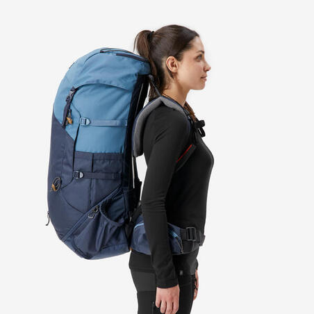 Рюкзак для треккинга женский MT100 EASYFIT 60 л 