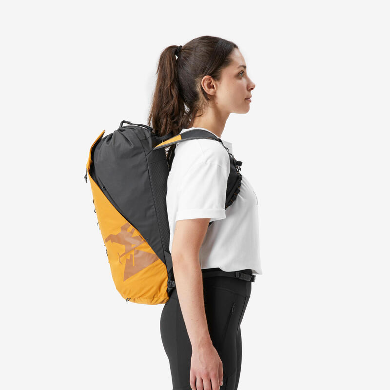 Tırmanış Sırt Çantası - 20 Litre - Taba Rengi - Rock 20
