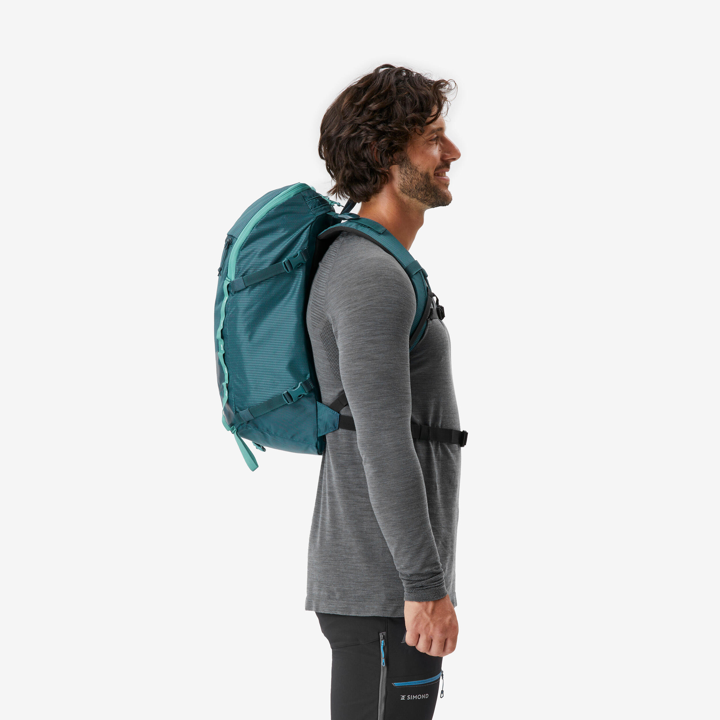 Mountaineering backpack 22 litres - MOUNTAINEERING 22 green blue 4/15