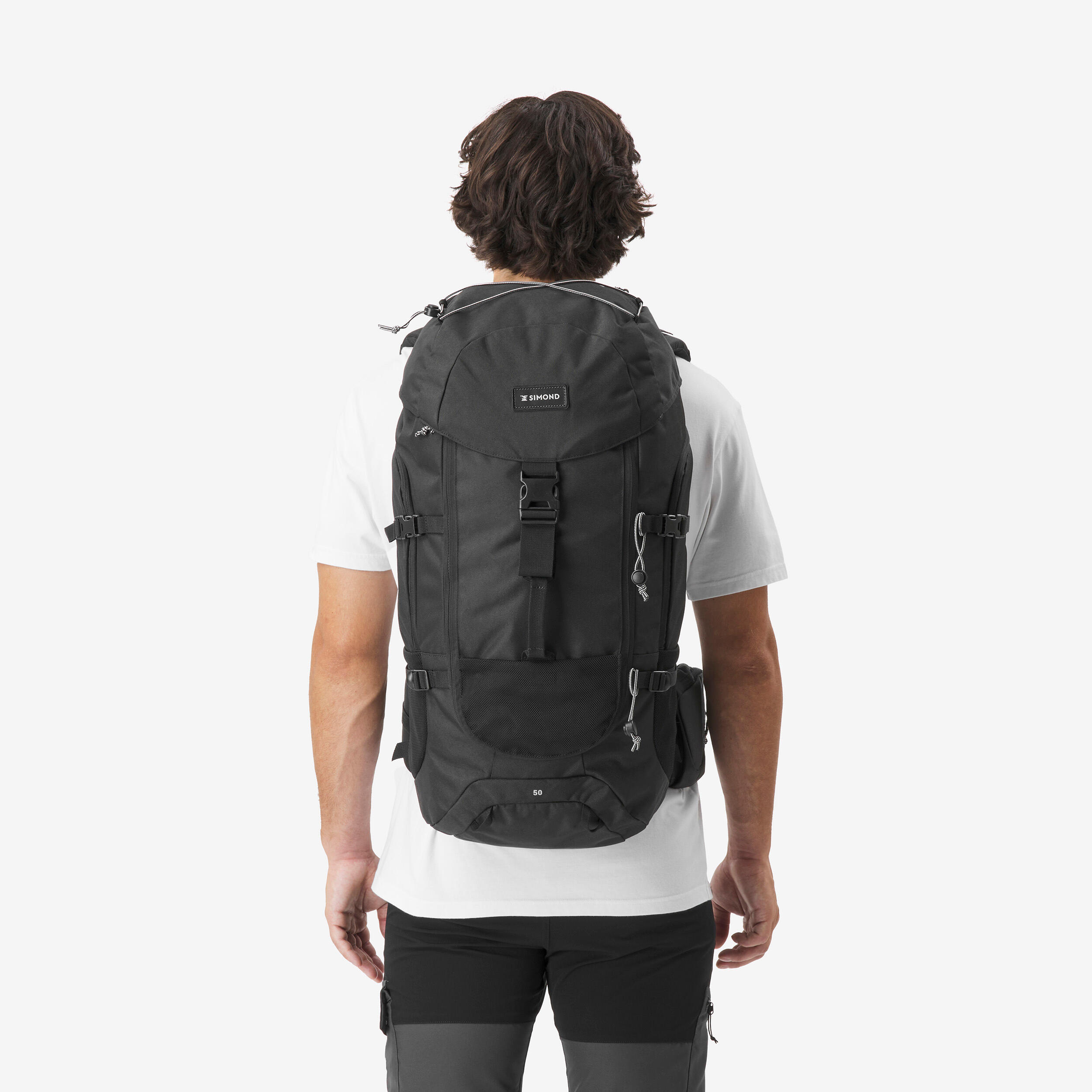 Sac à dos de randonnée 50 L - Travel 100 2/13