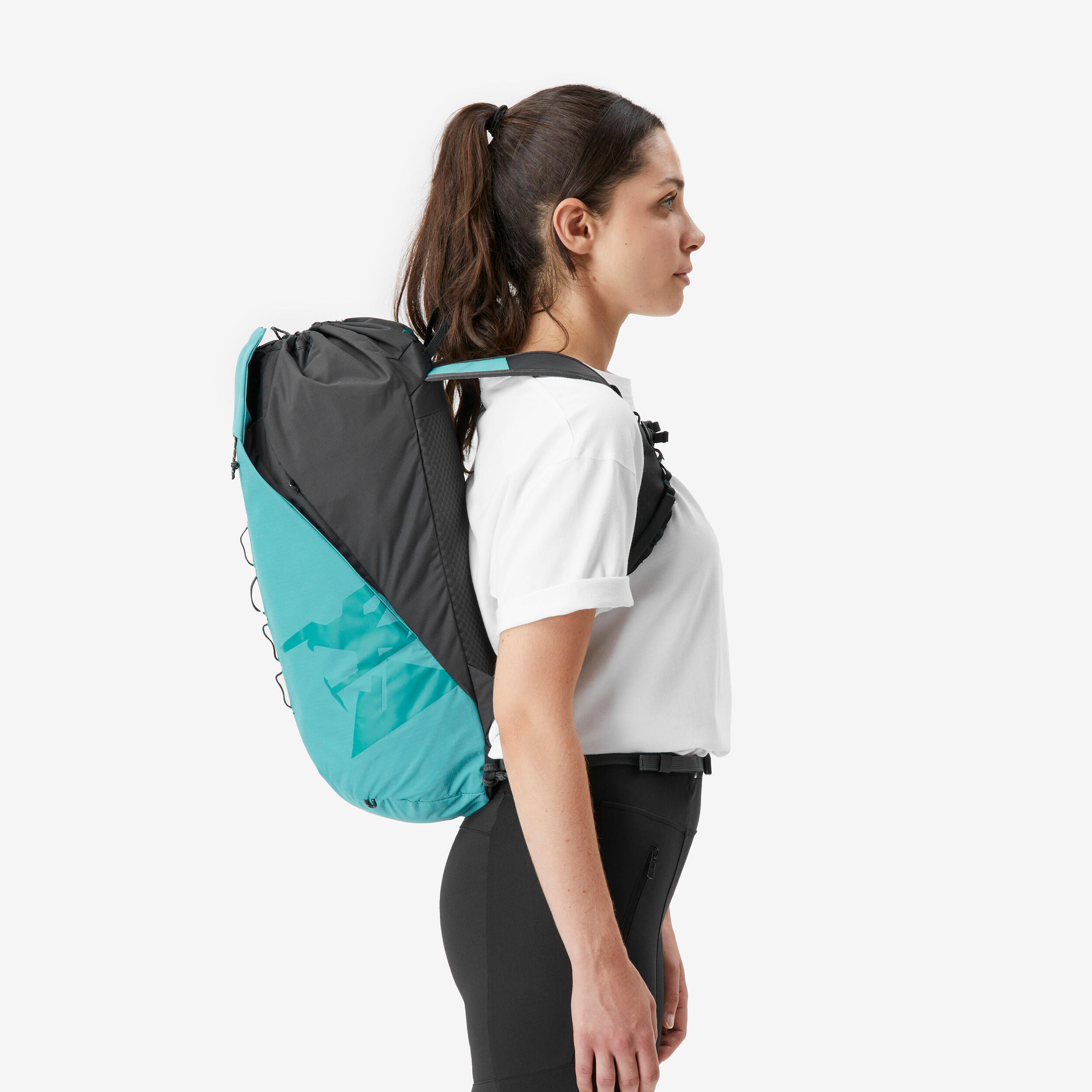 Climbing Backpack 20 Litres ROCK 20 Turquoise