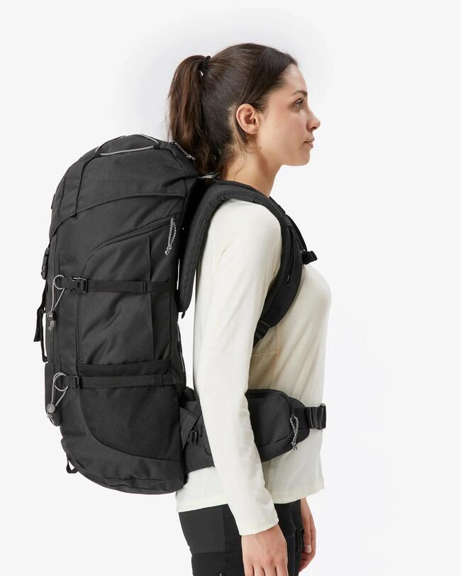 Reiserucksack 100 Schwarz