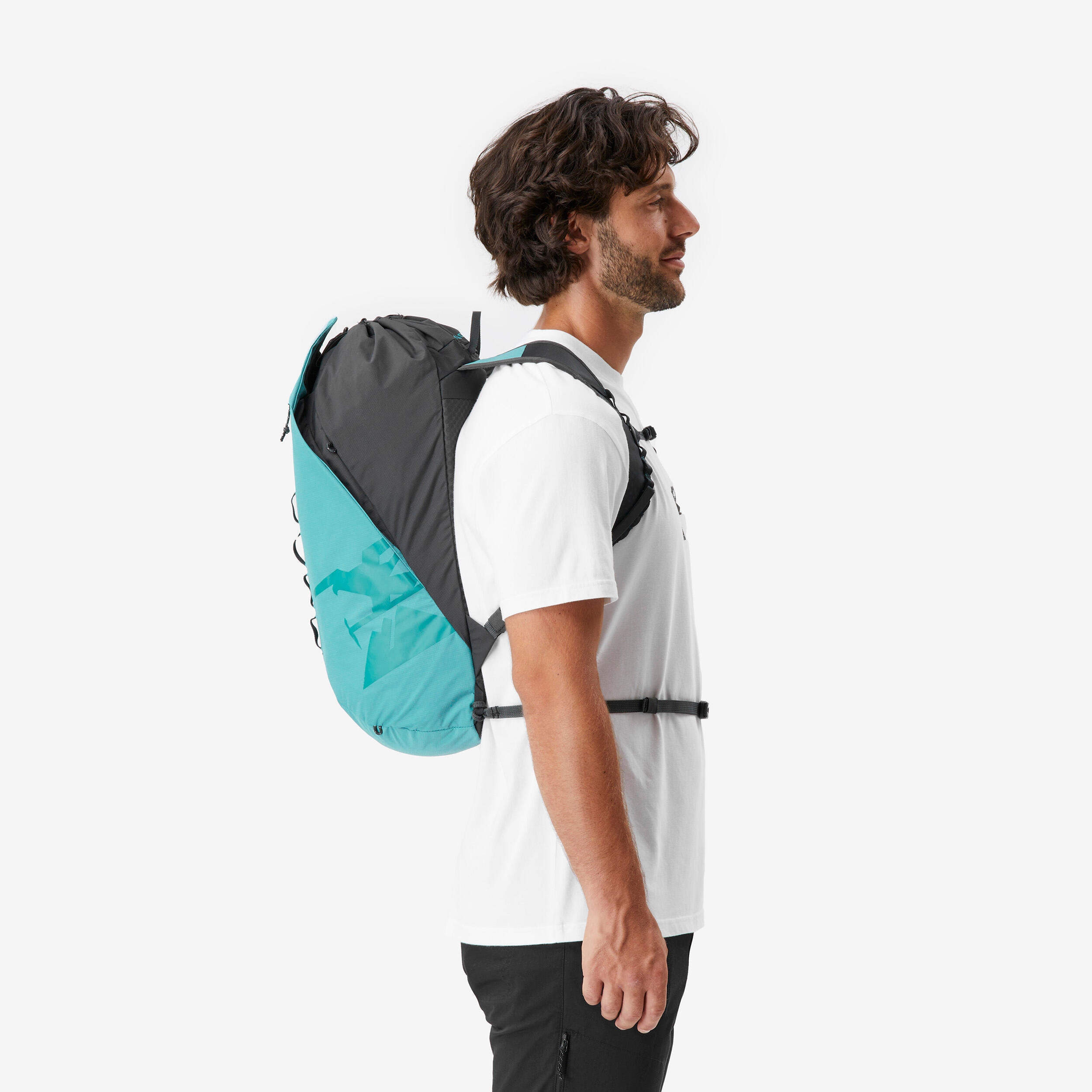 Climbing Backpack 20 Litres ROCK 20 Turquoise