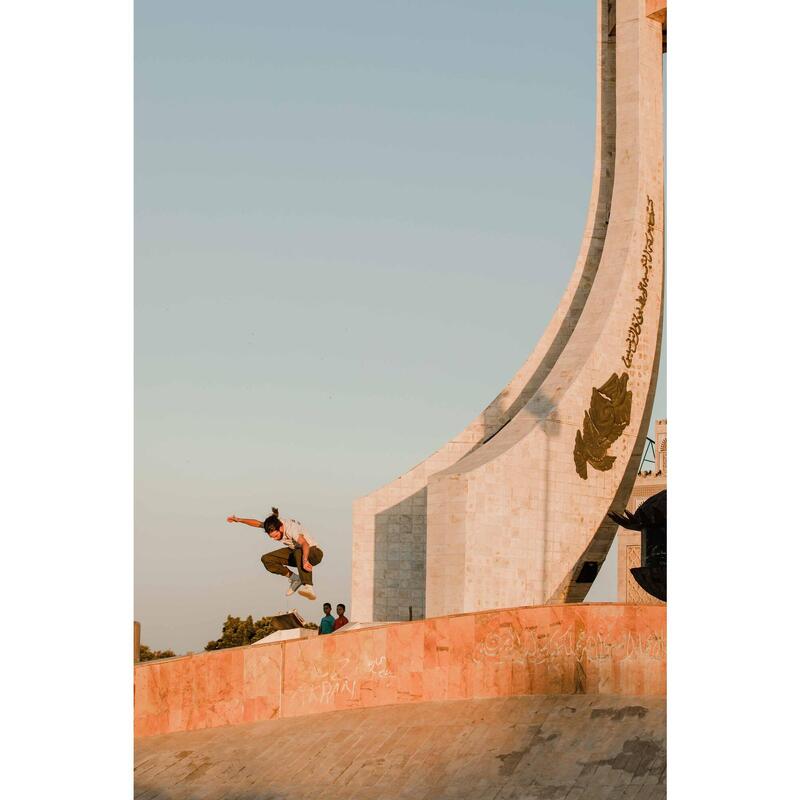 Tričko s krátkým rukávem TS500 Make Life Skate Life
