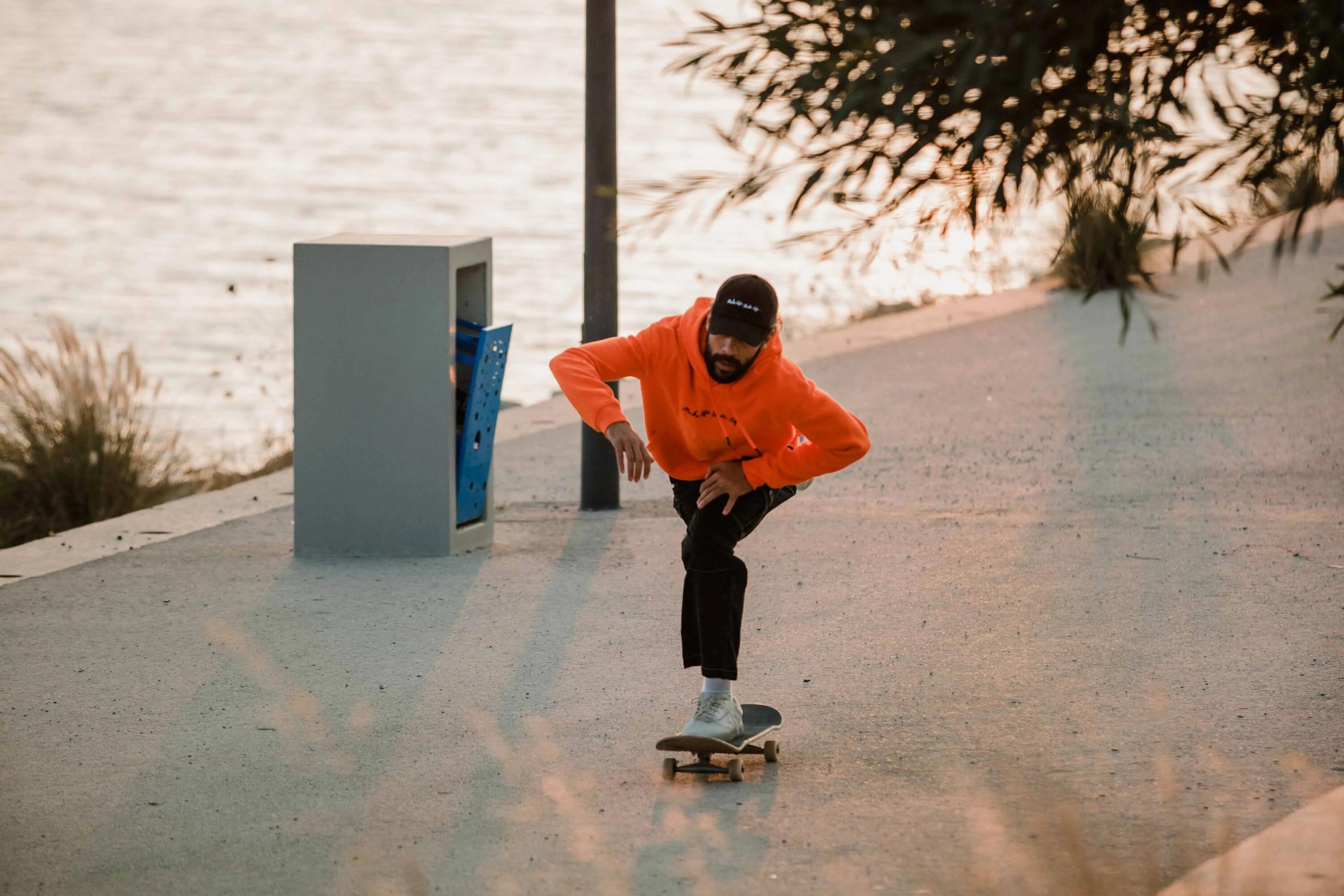 Persona haciendo skateboarding