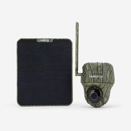 Caméra de chasse piège photo 360° 4G Reolink G450 avec panneau solaire